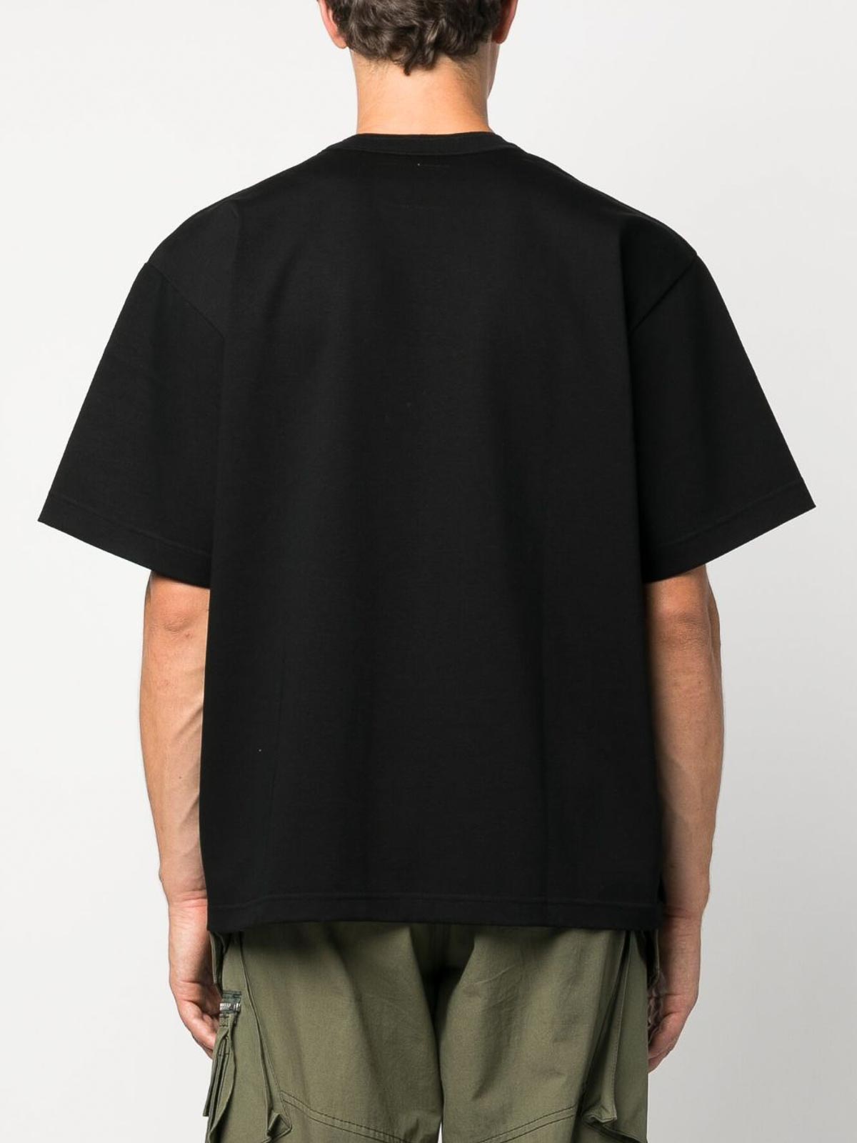 Sacai Multi-pocket t-shirt - Black - Men|2303183M001BLACK