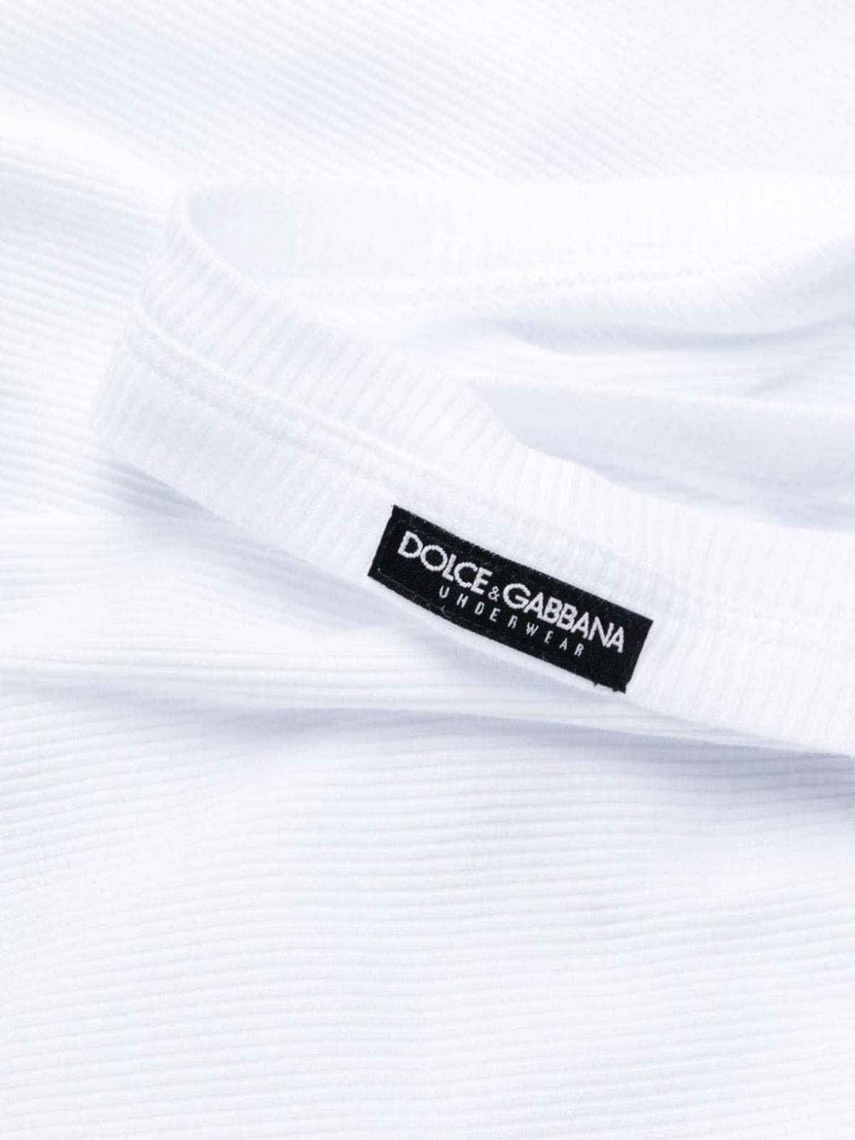 Shop Dolce & Gabbana Top - Blanco In White