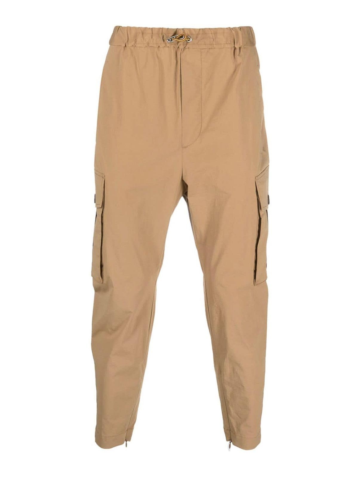 High Waisted Casual Woven Cargo Pants | boohoo