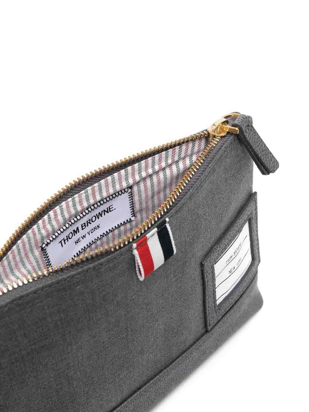 Thom browne clearance pouch