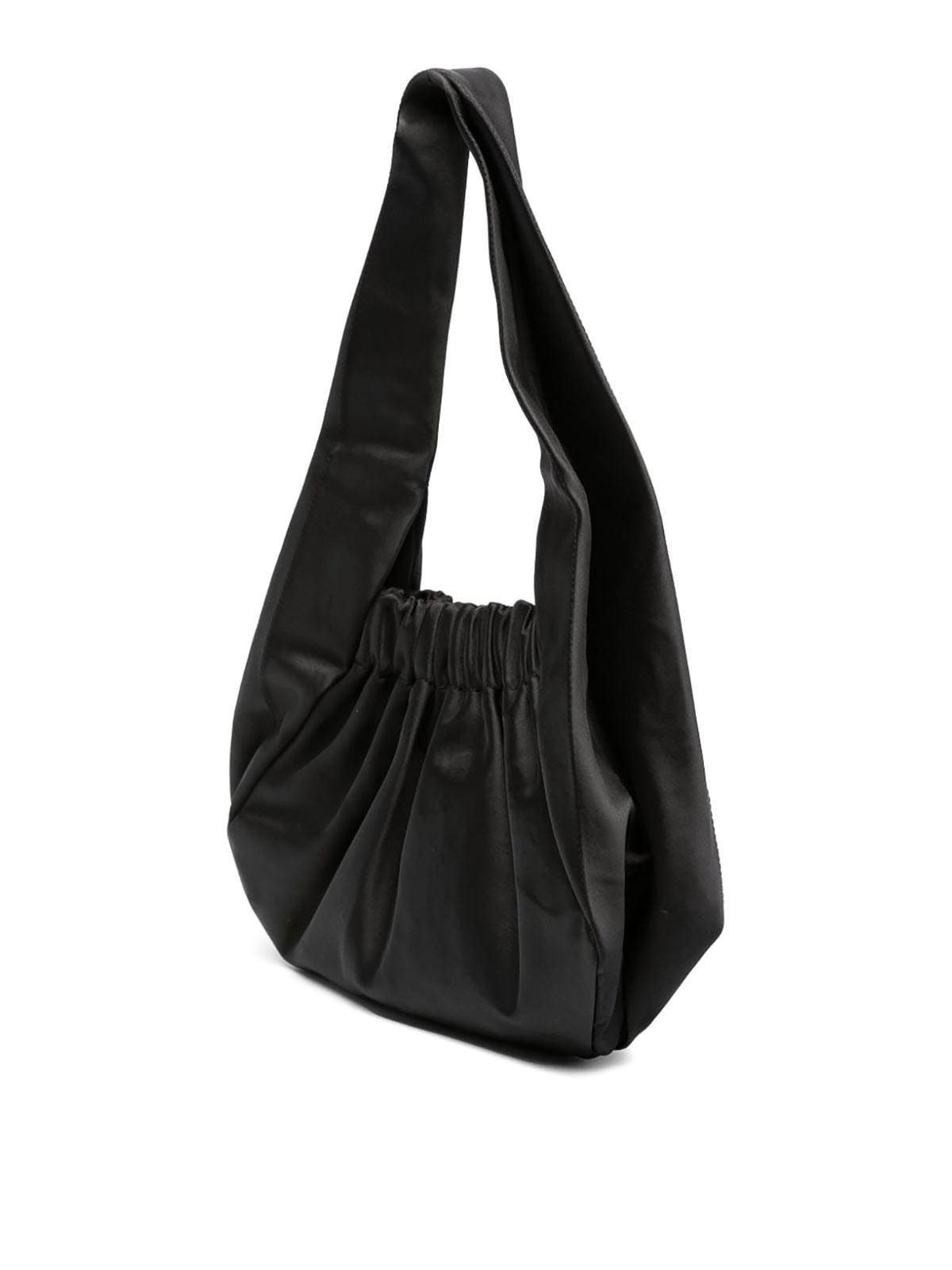 Shop Patou Black Logo Tote Bag