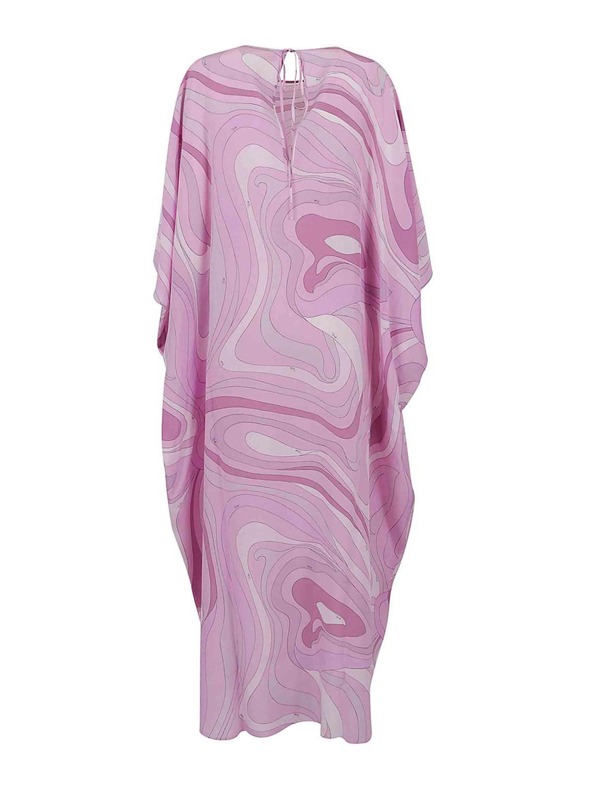 Emilio Pucci Kaftan - crepe de chine - Fuchsia | 3URL123U763010