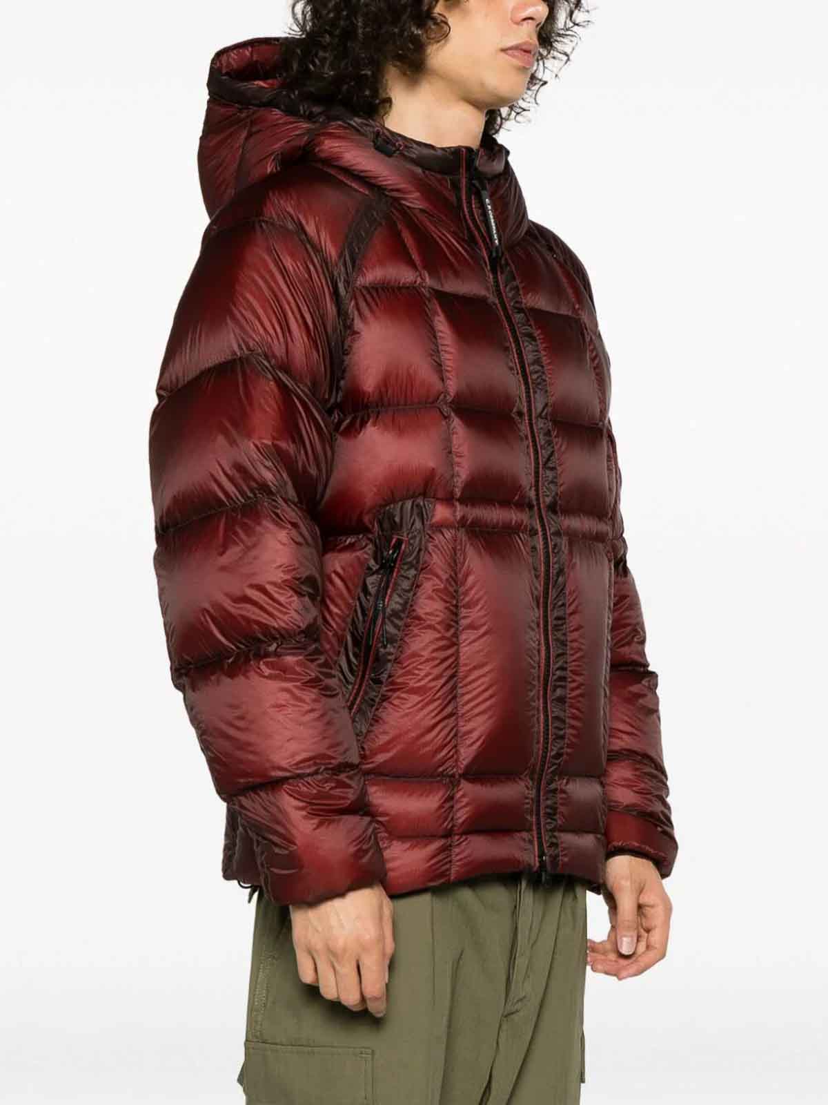 C.P. Company `ddshell` hooded padded jacket|15CMOW211A006099A560