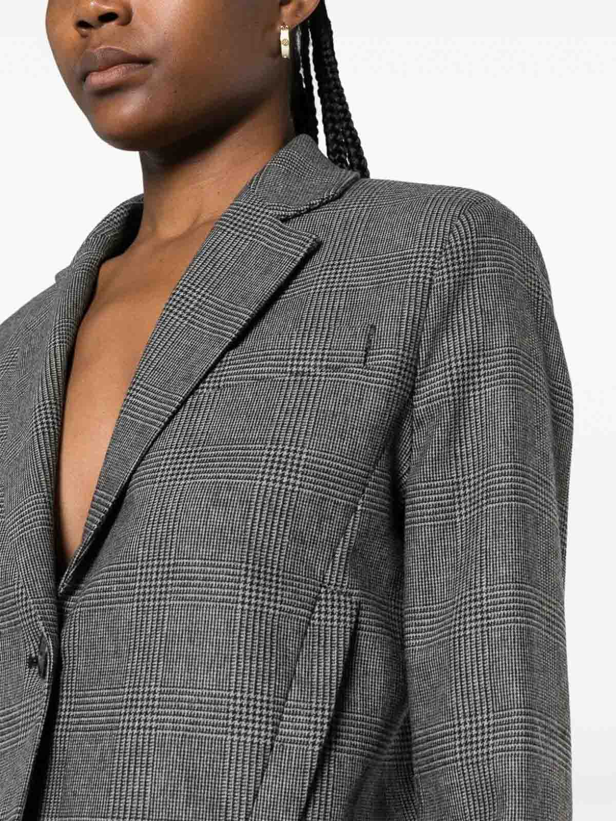 Pinko `godzilla` blazer - Grey - Women | 102304A07PIZ9