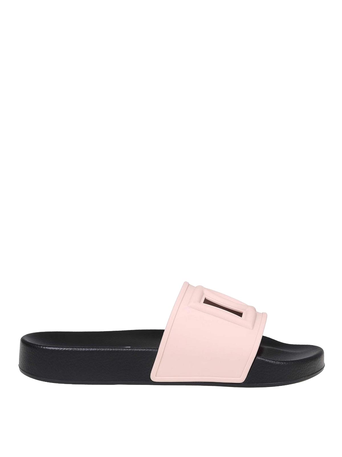Shop Dolce & Gabbana Pink Flat Shoes