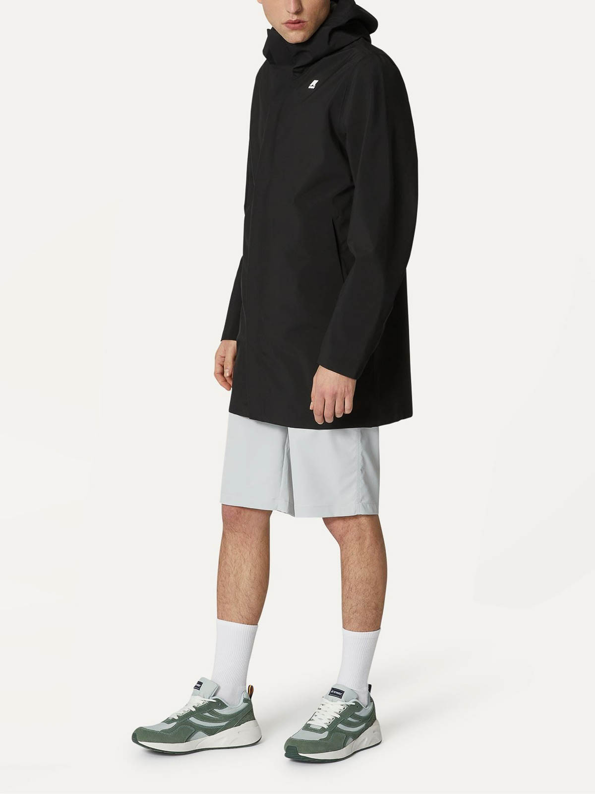 K-way Tech fabric jacket - Black - Men | K71231WUSY | thebs.com