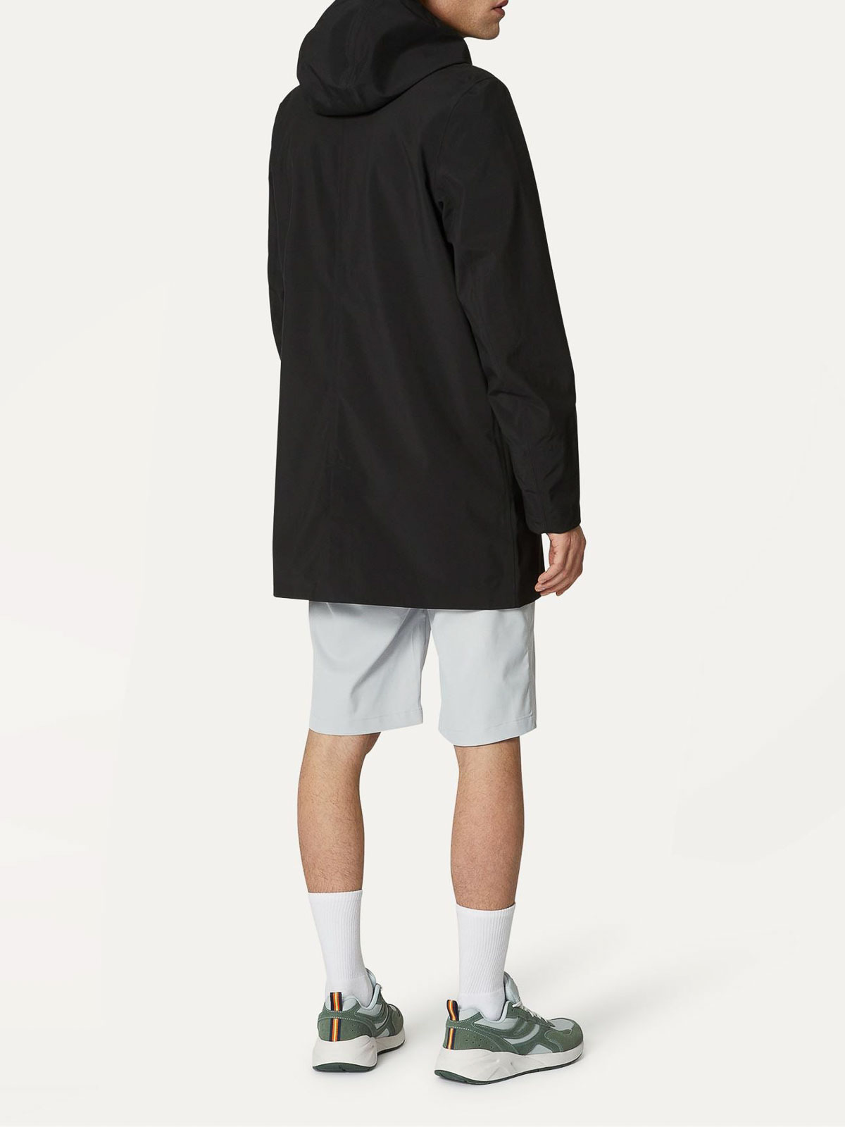 K-way Tech fabric jacket - Black - Men | K71231WUSY | thebs.com