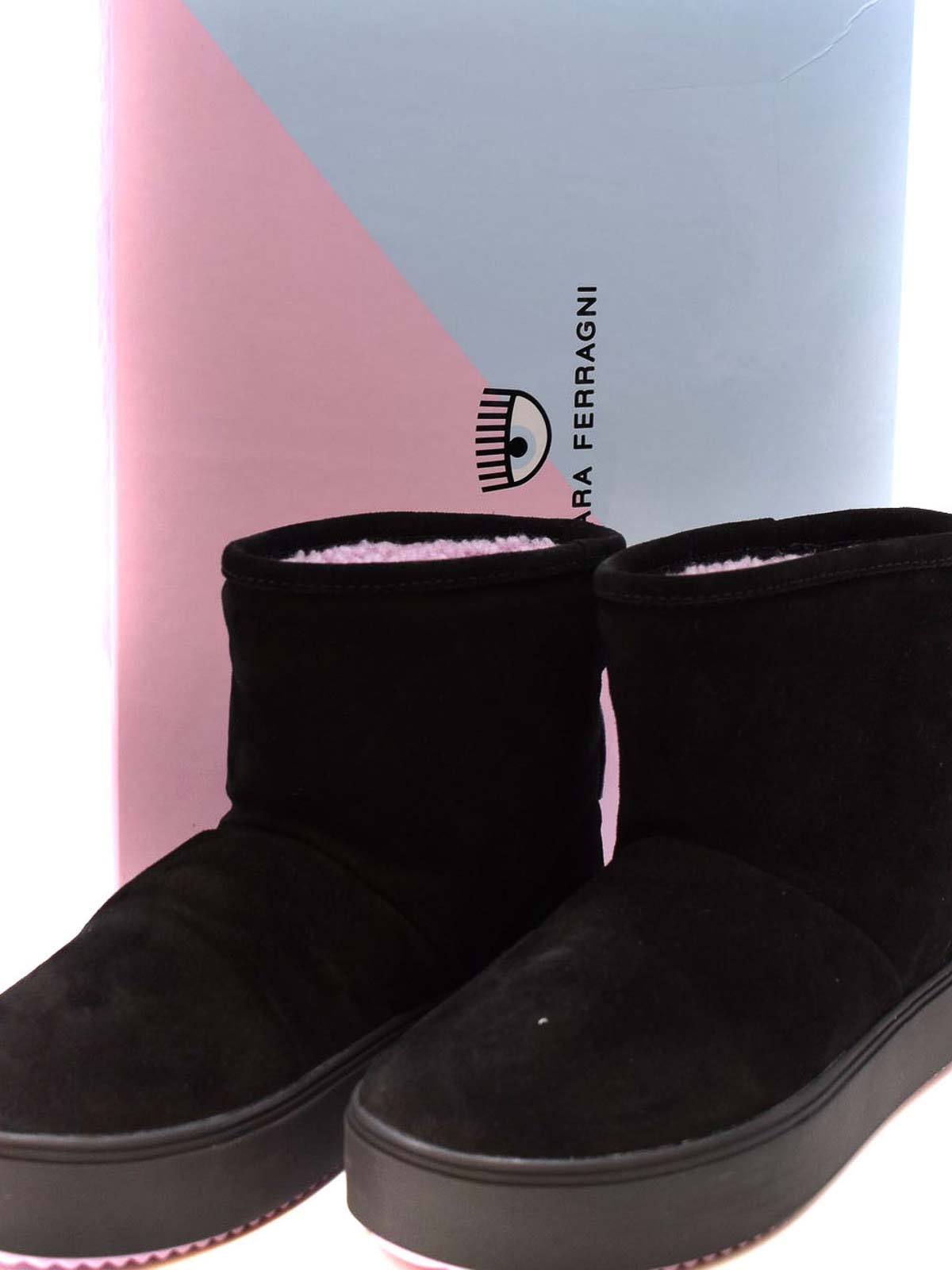Shop Chiara Ferragni Ankle Boots In Black