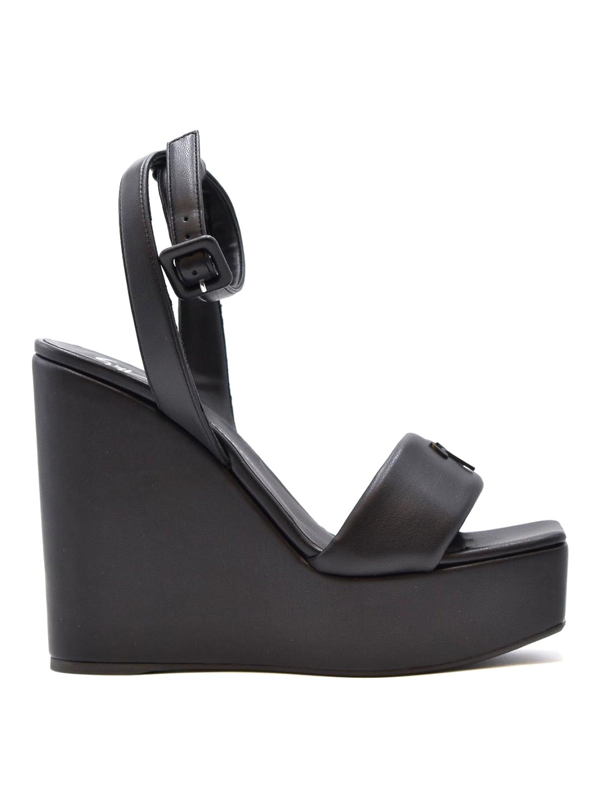Shop Giuseppe Zanotti Platform Sandals In Black