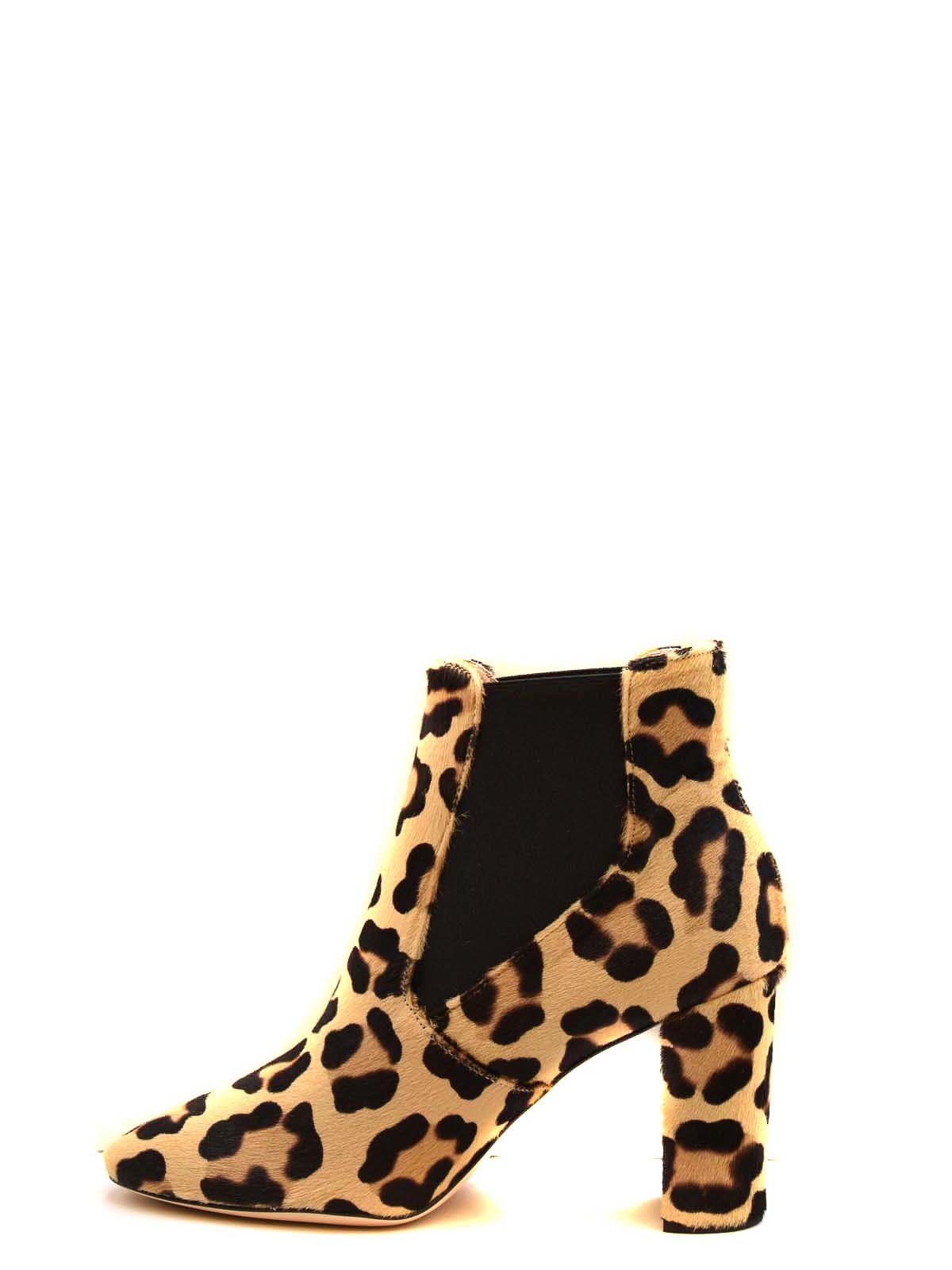 Shop Walter Violet Leo Print Ankle Boots In Animal Print