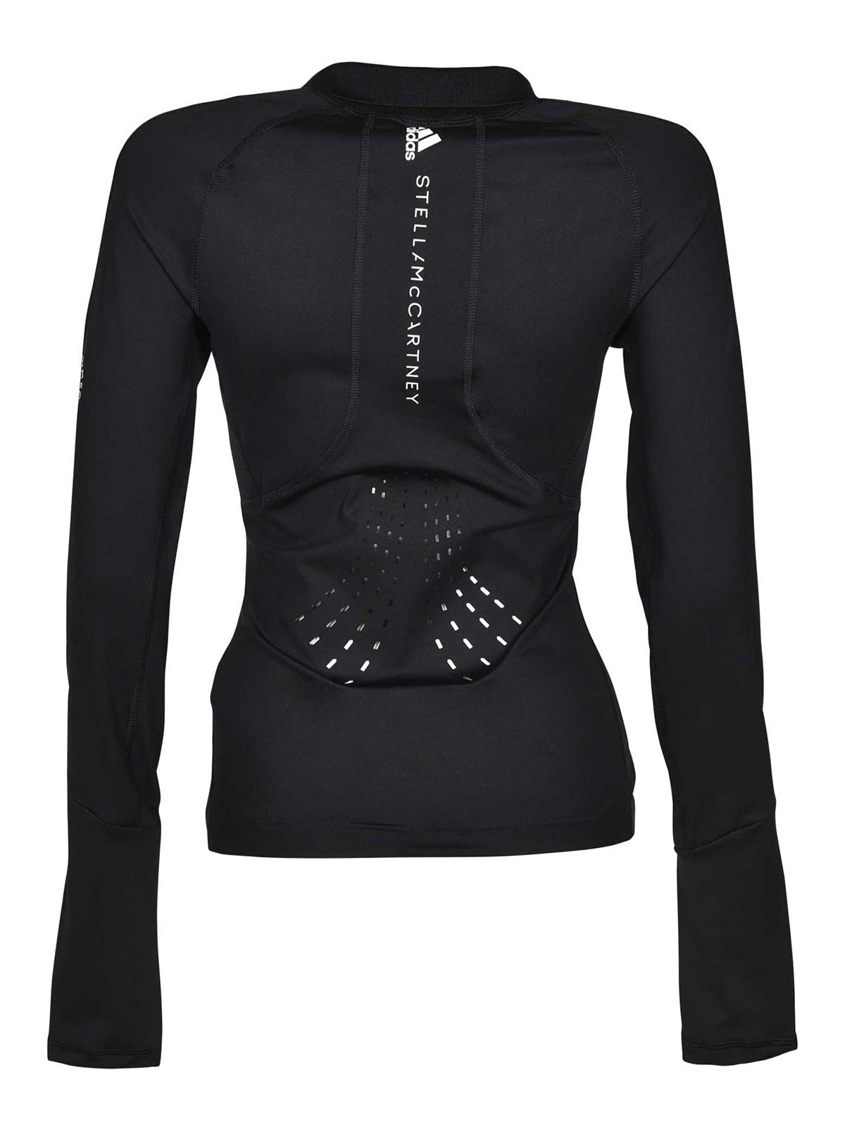 Shop Adidas By Stella Mccartney Training Blouse In Black