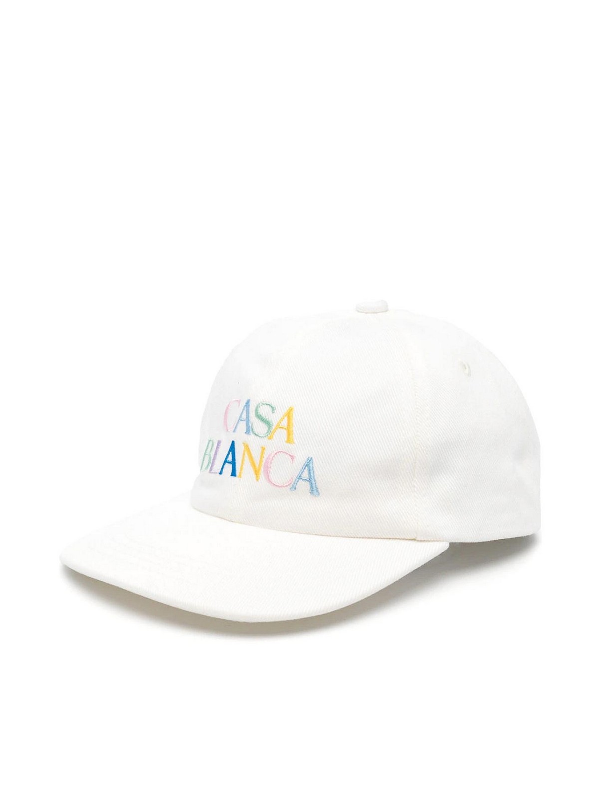 Casablanca Baseball Cap With Embroidery In White