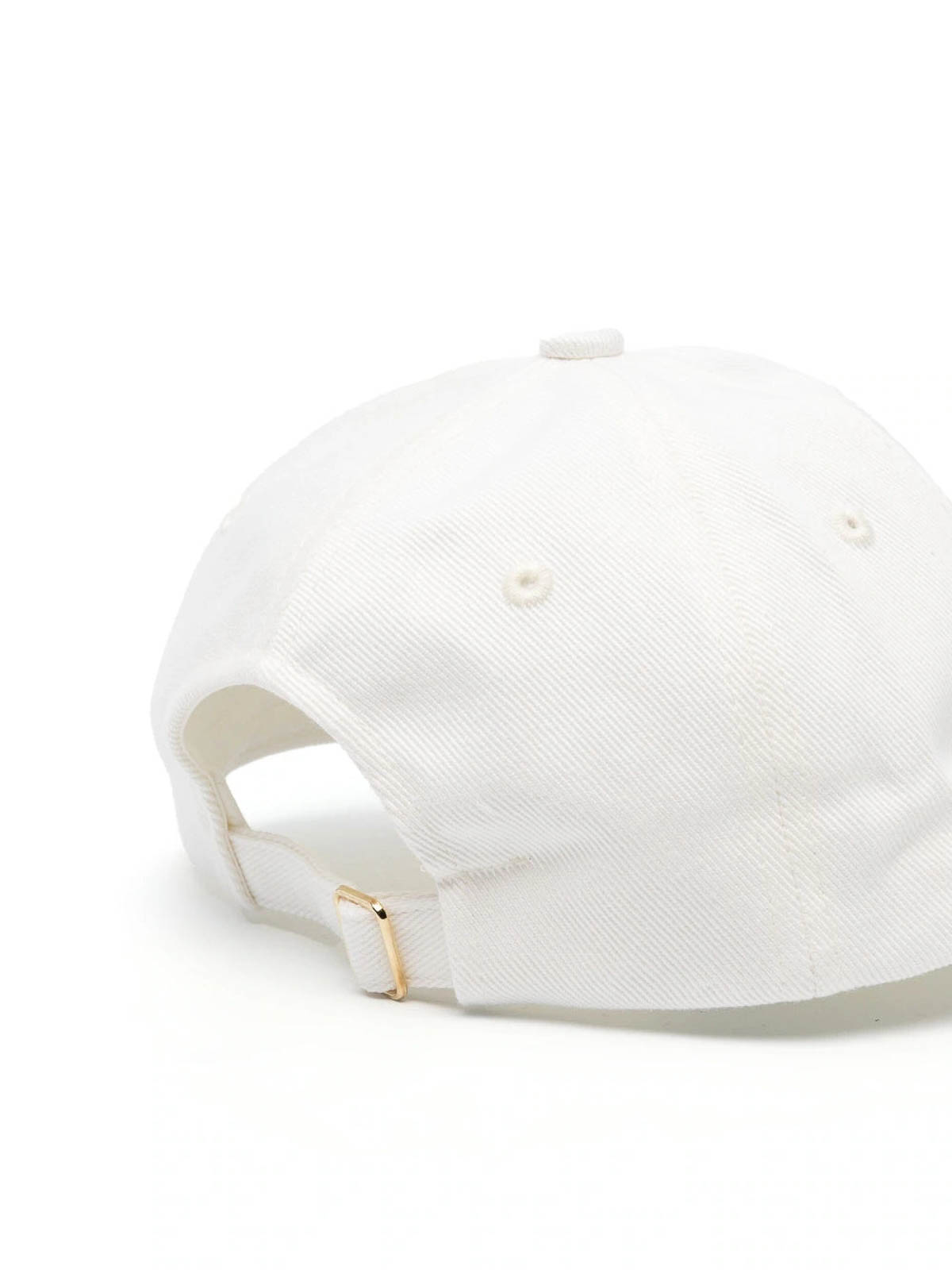 Shop Casablanca Baseball Cap With Embroidery In White