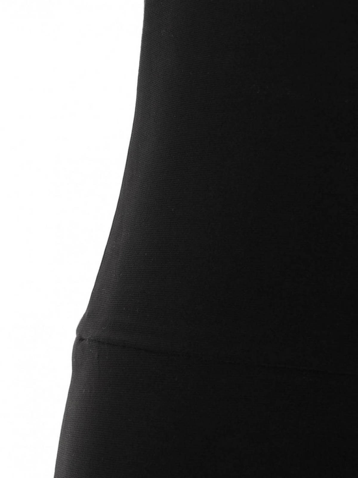 Shop Norma Kamali Trousers In Black