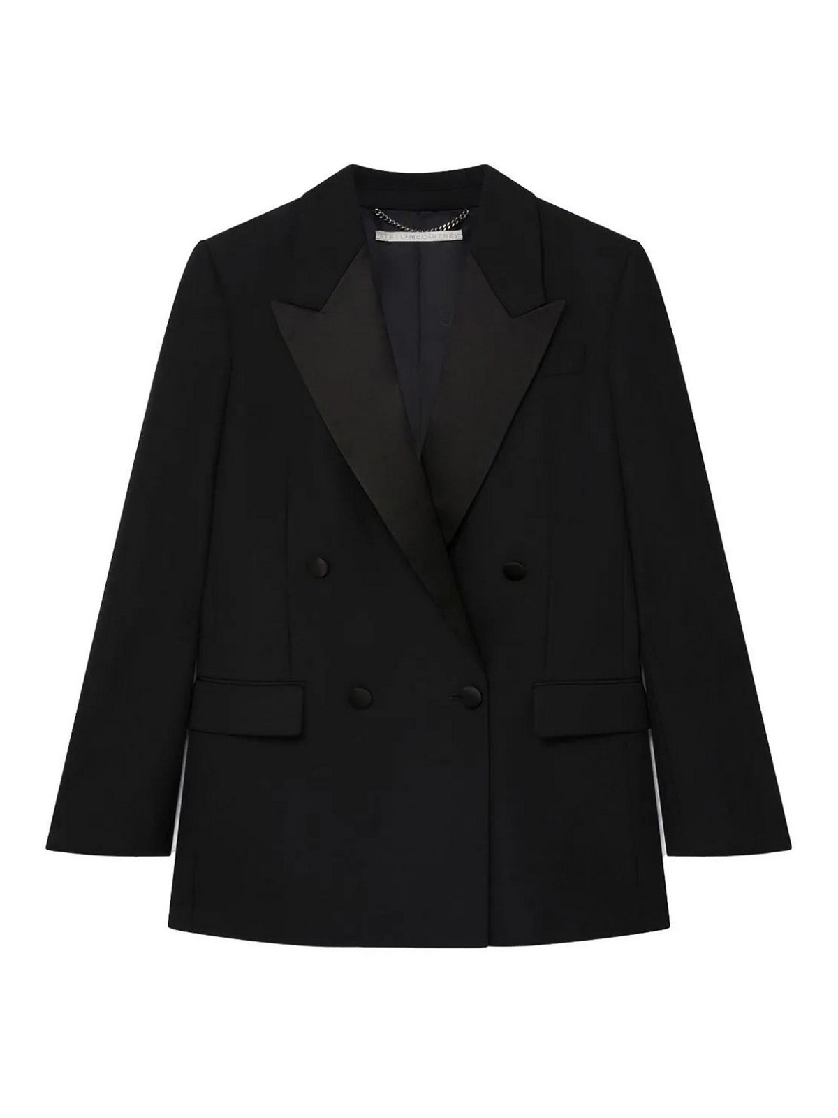 Shop Stella Mccartney Blazer Tuxedo In Black