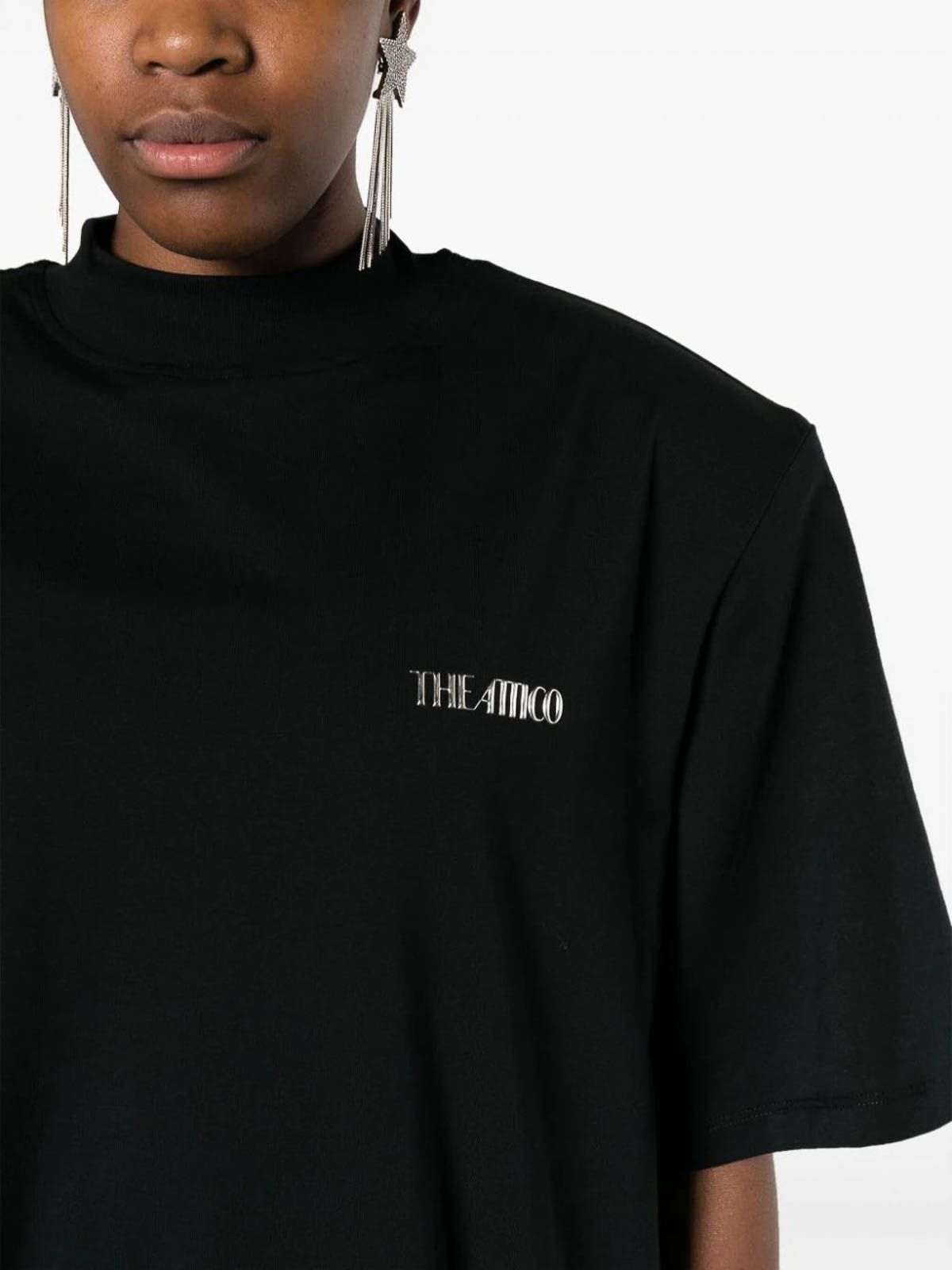 Shop Attico Kilie T-shirt In Black