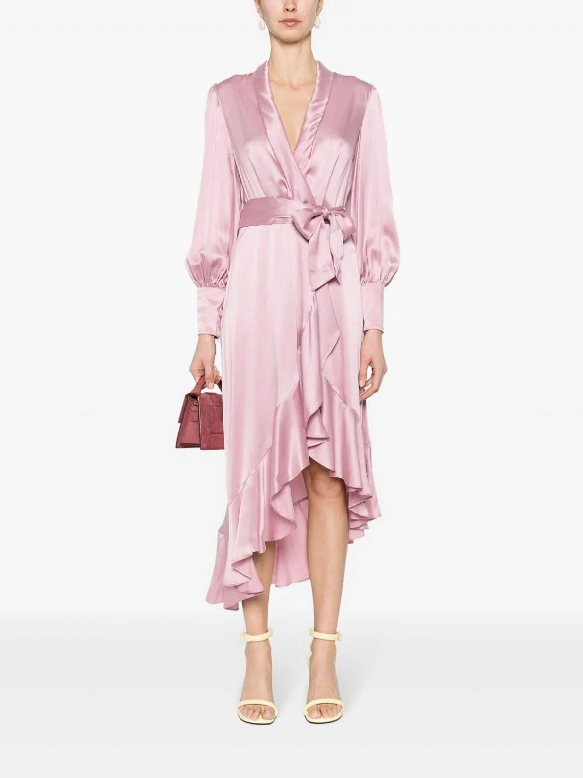 Shop Zimmermann Vestido Corto - Rosado In Pink