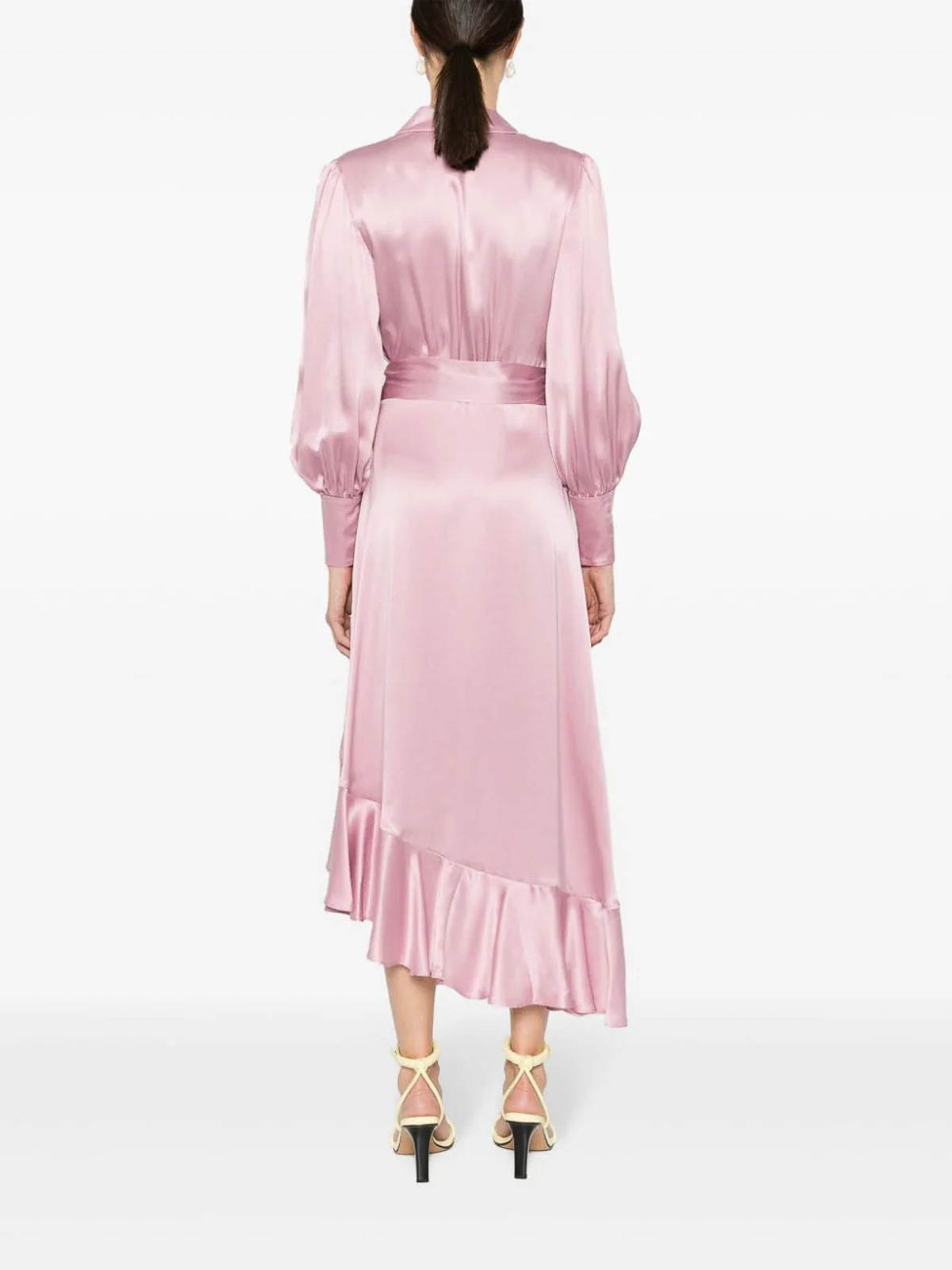 Shop Zimmermann Vestido Corto - Rosado In Pink