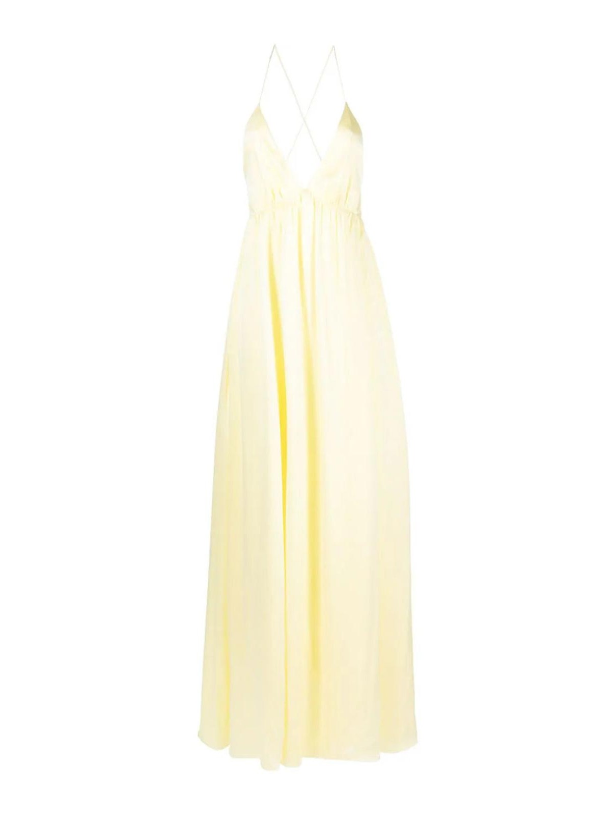 Shop Zimmermann Sensory Dress In Yellow