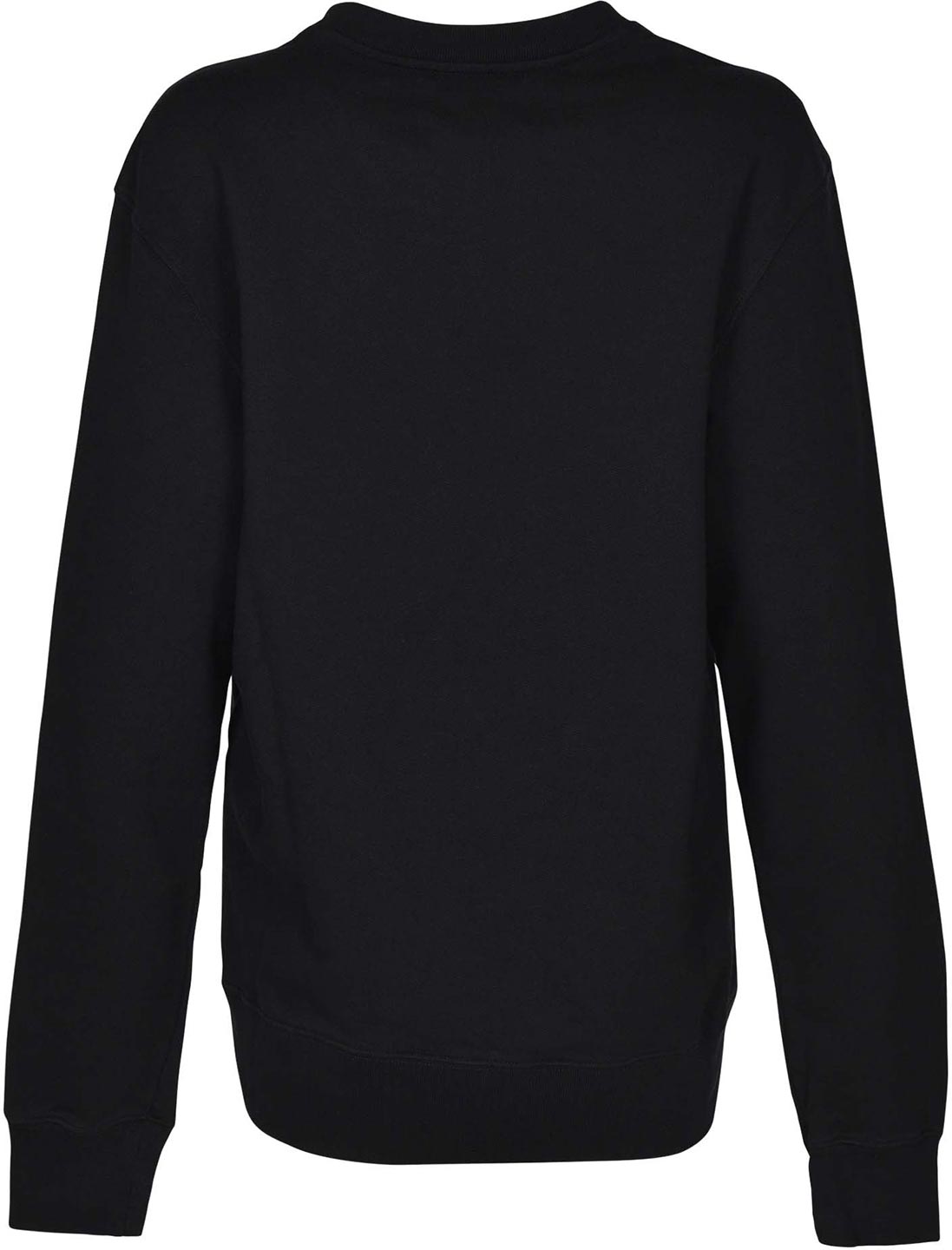 Shop Golden Goose Round-neck Cotton Sweatshirt In Black