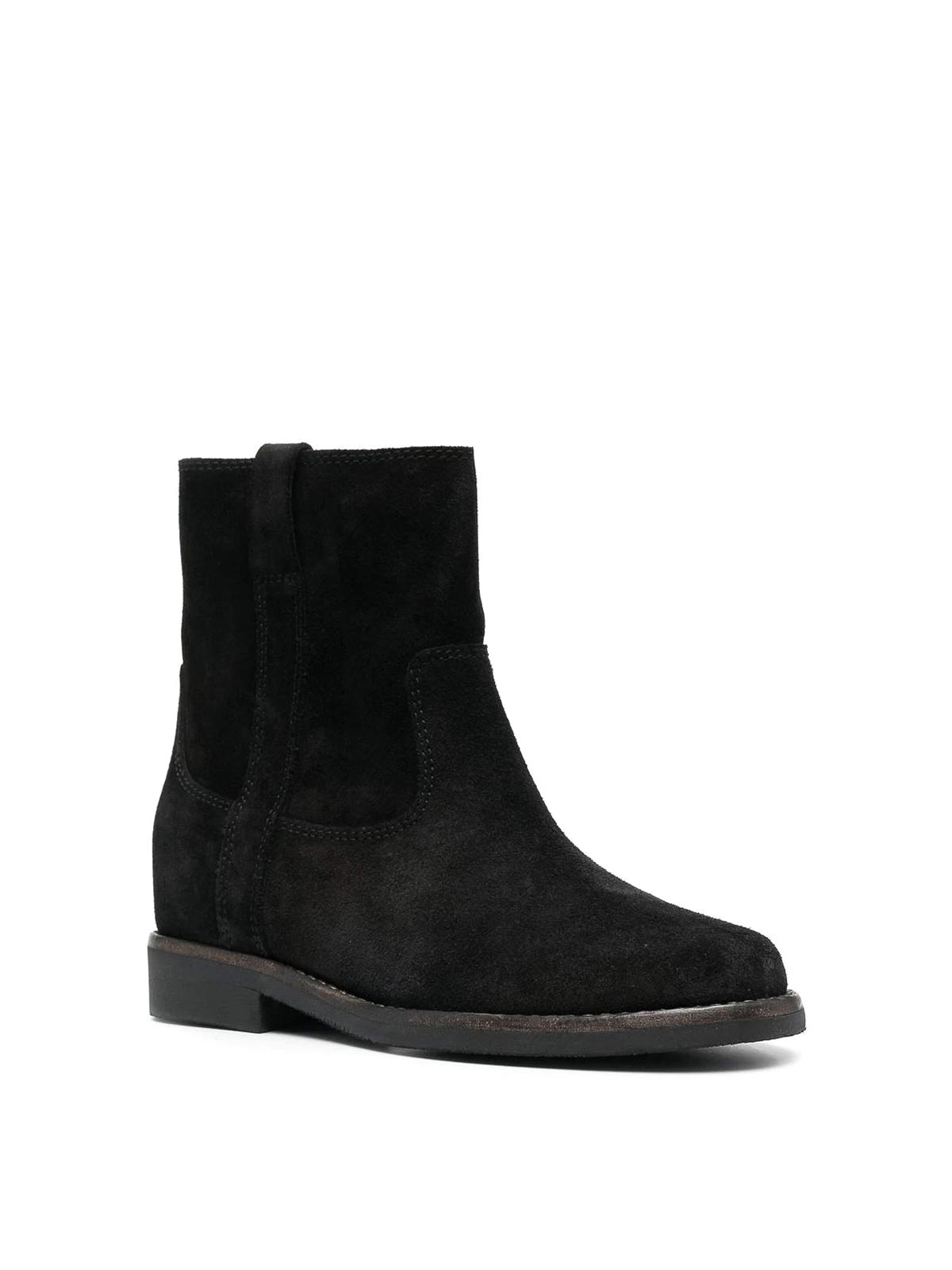 Shop Isabel Marant Susee 30mm Ankle Boots In Black