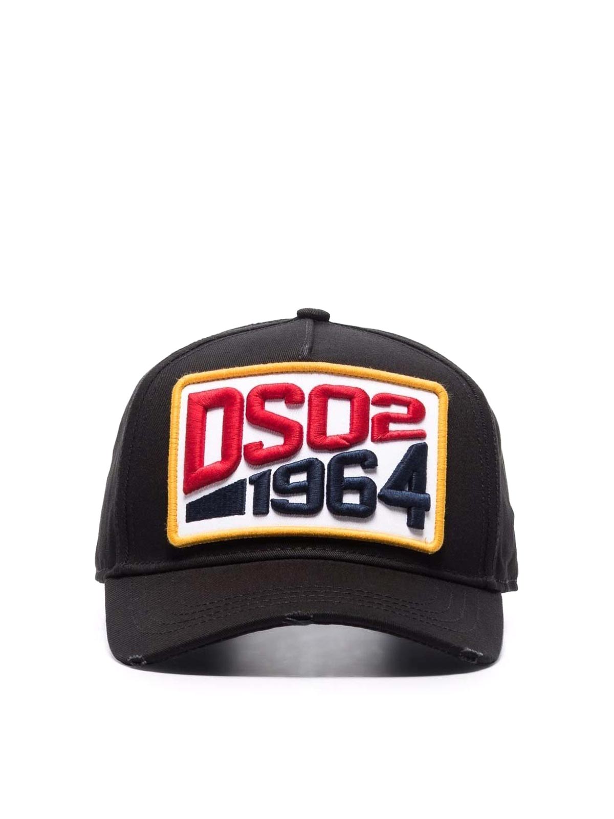 Dsquared2 Dsq2 Baseball Cap In Black