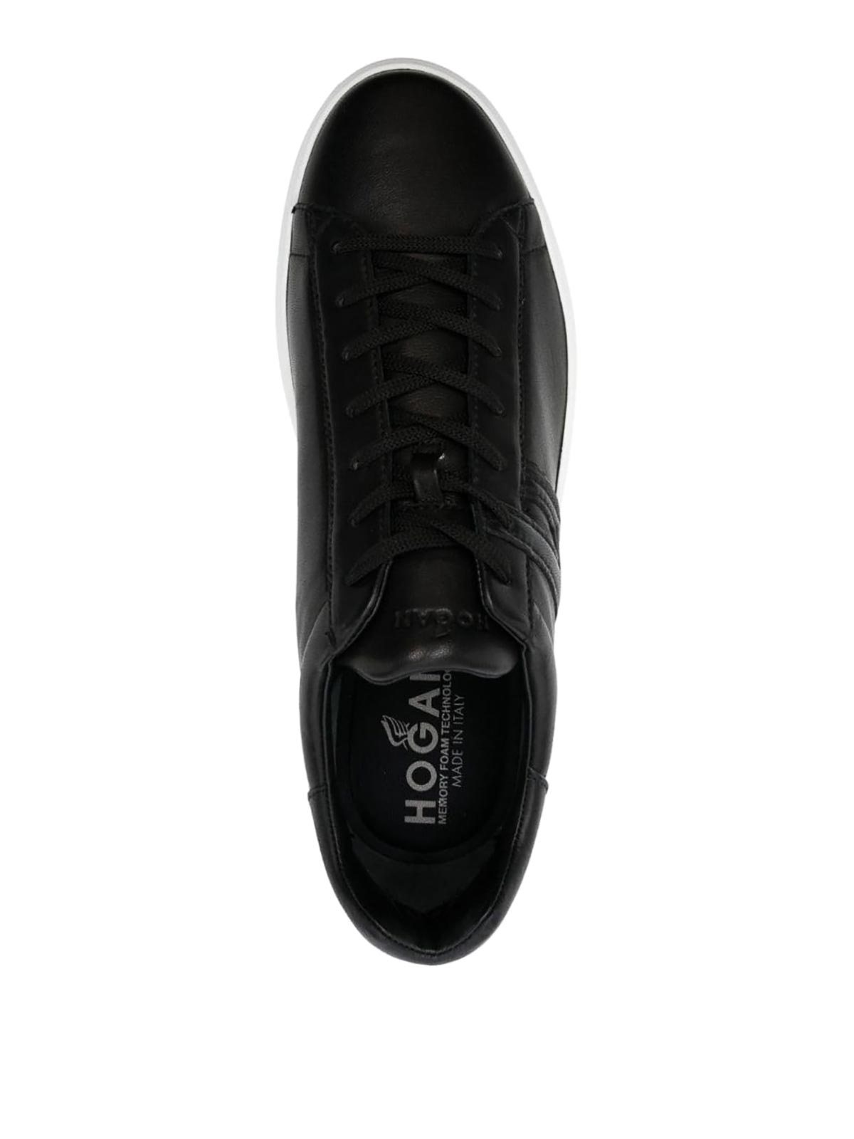 Shop Hogan H580 Sneakers In Black