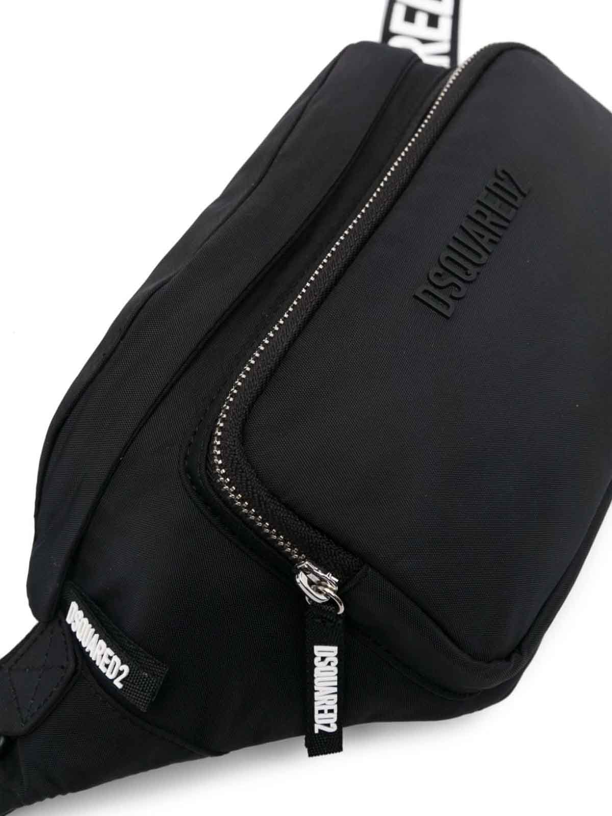 Dsquared2 Logo-strap belt bag - Black - Men