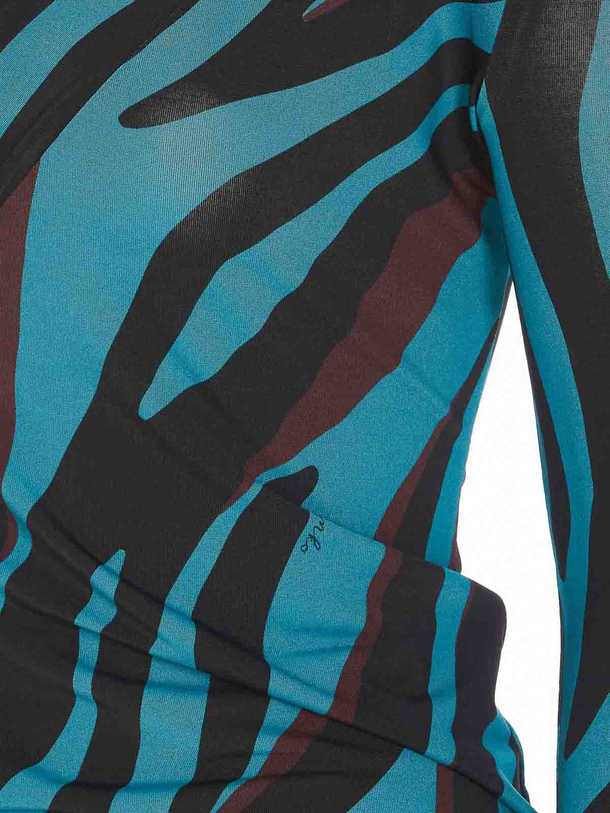 Pinko Mitsuko long sleeves top - Blue - Women | 102363A1B9VNB