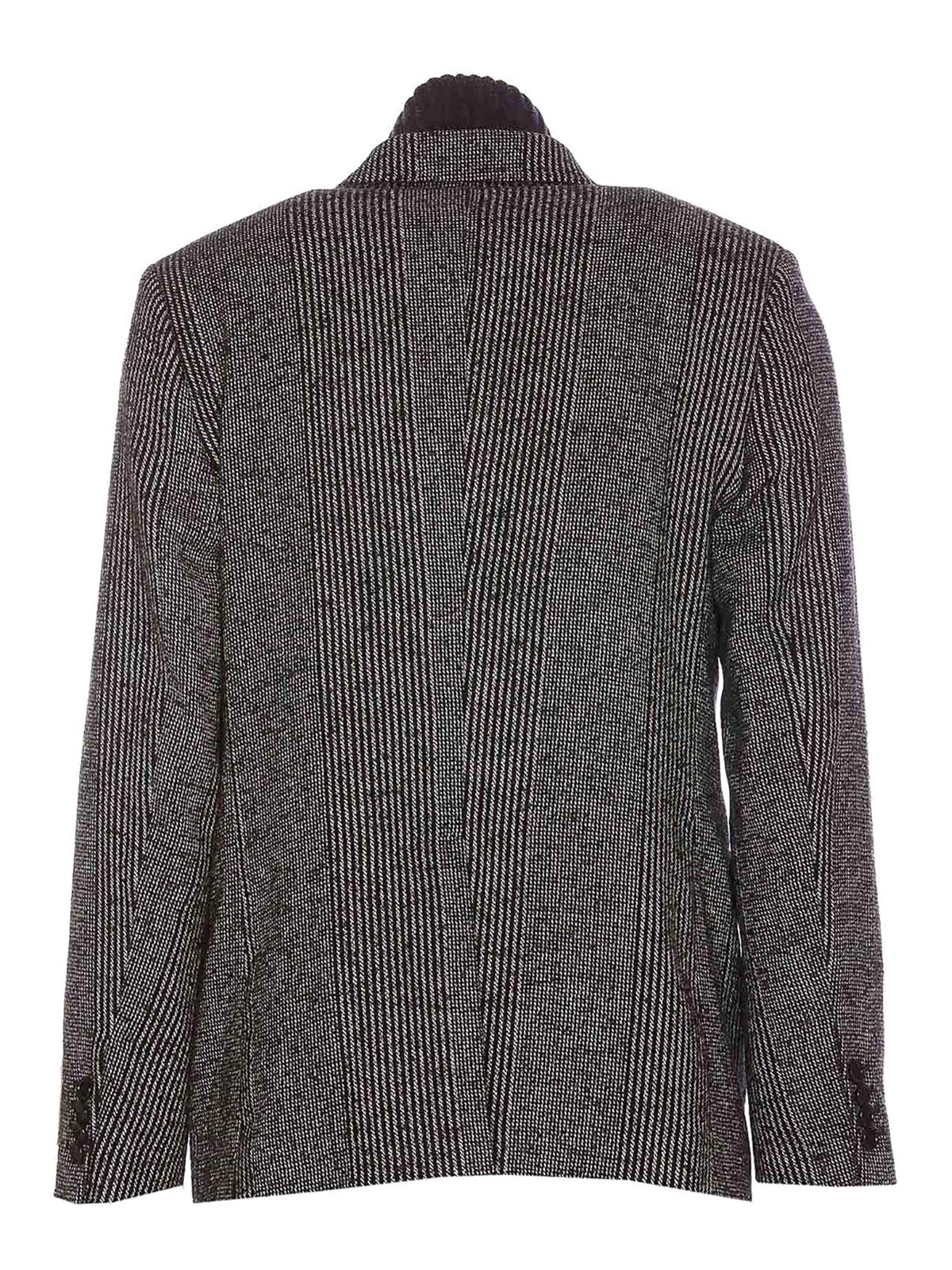 Dolce & Gabbana Knitted jacket - Grey - Men|G2SU5TGG782S8030