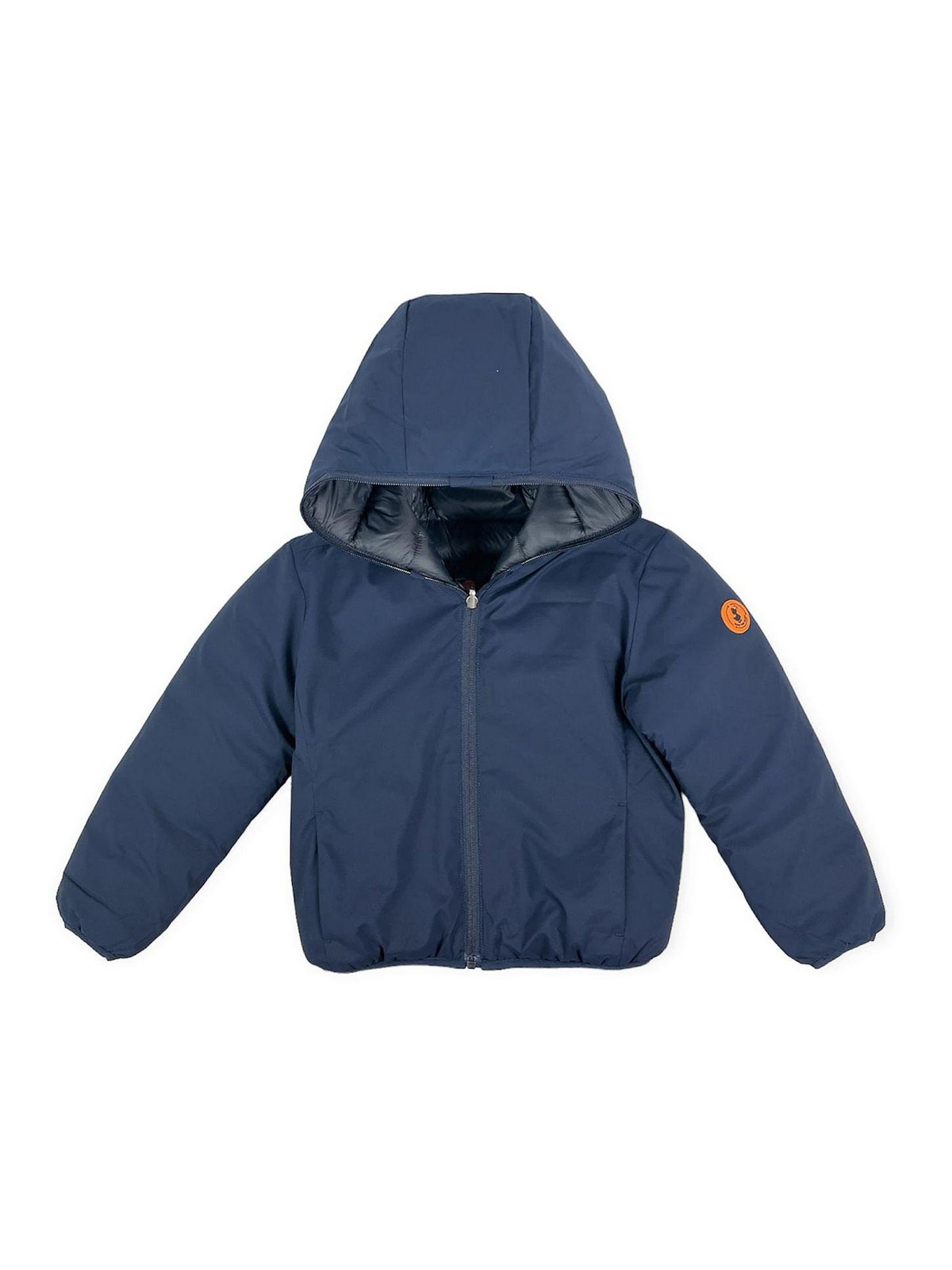 Save The Duck Kids' Padded Oliver Jacket In Blue