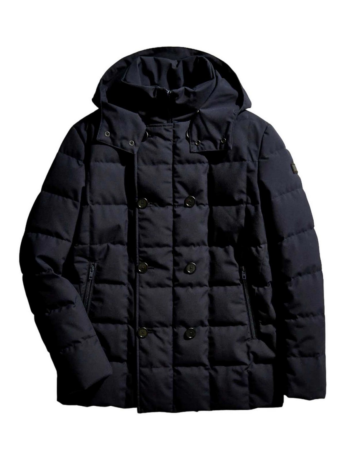 Fay Padded Jacket In Blue