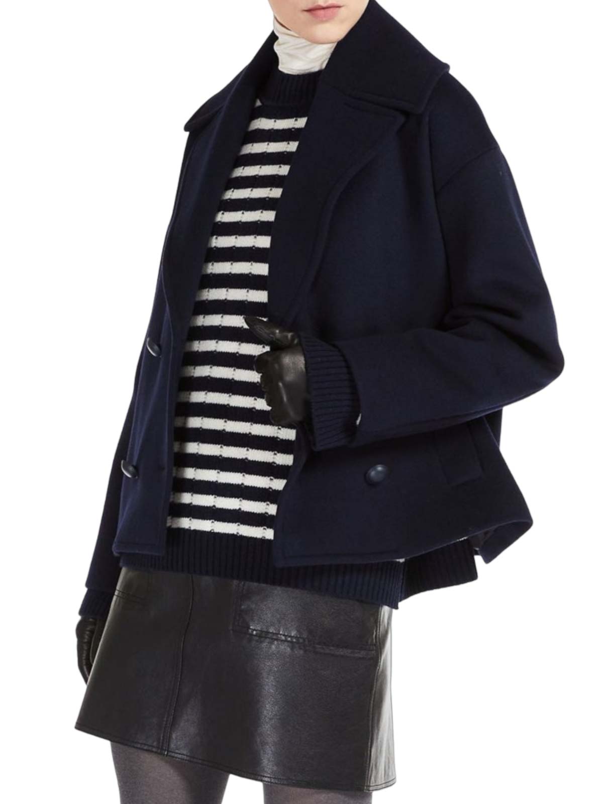 Max Mara 膝丈コート - ブルー - ブルー | 2350860333600015