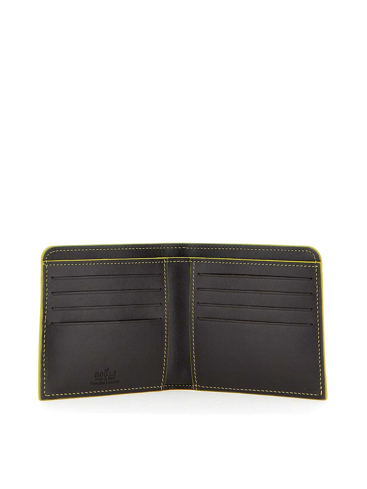 Shop Hogan Brown Leather Wallet