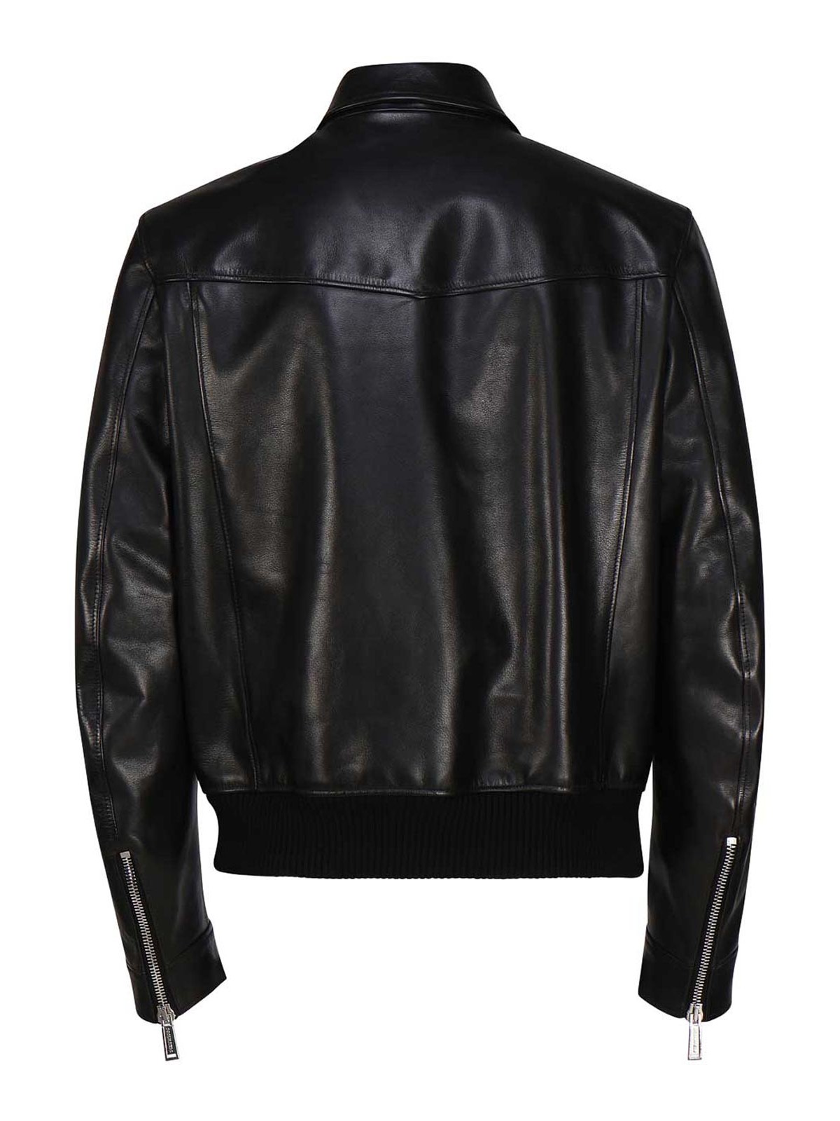 Dsquared2 Vintage leather jacket - Black - Men | S74AM1418SX9749900