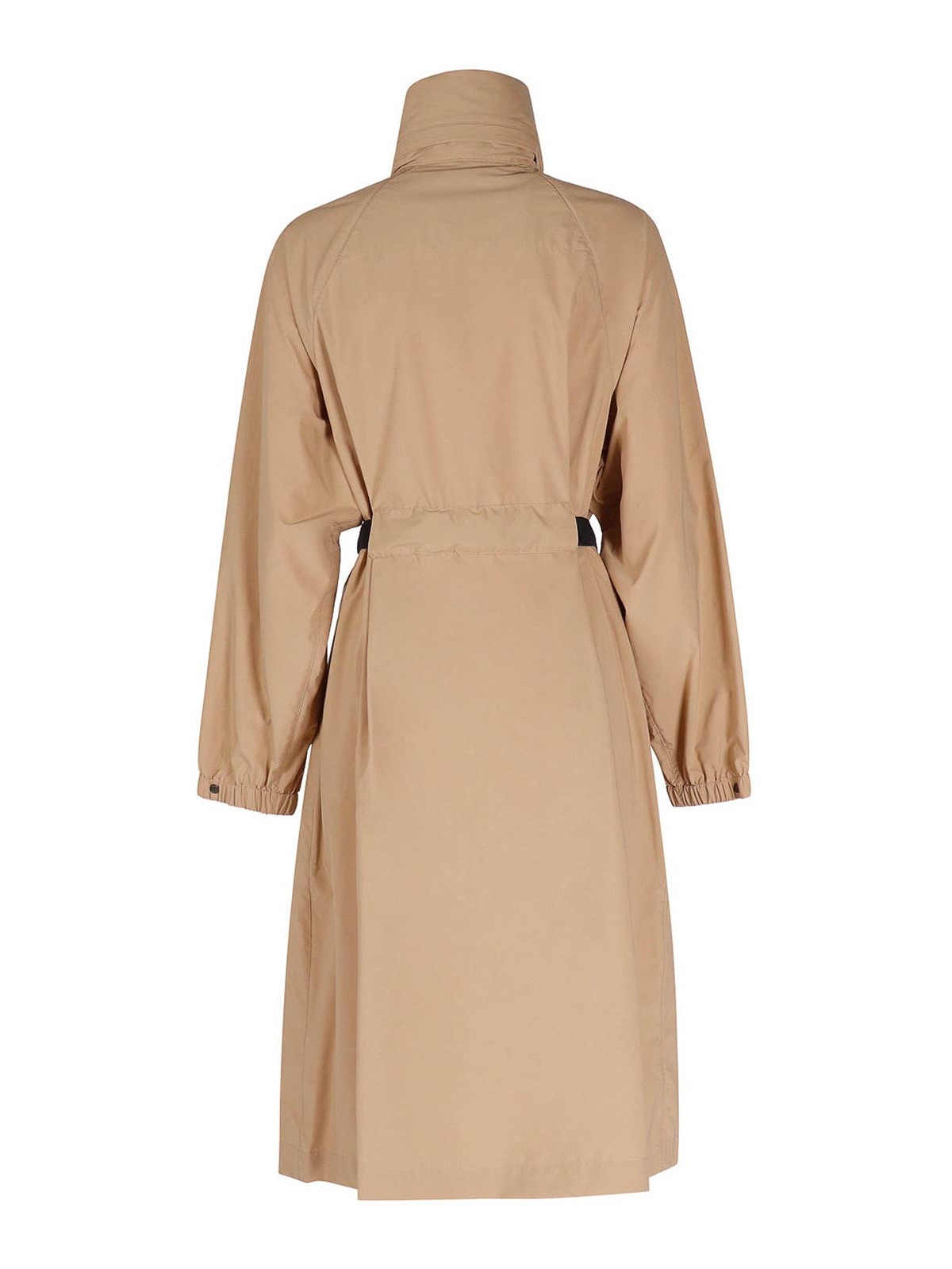 Burberry Parka with ekd print and belt - Beige - Women | 8069653