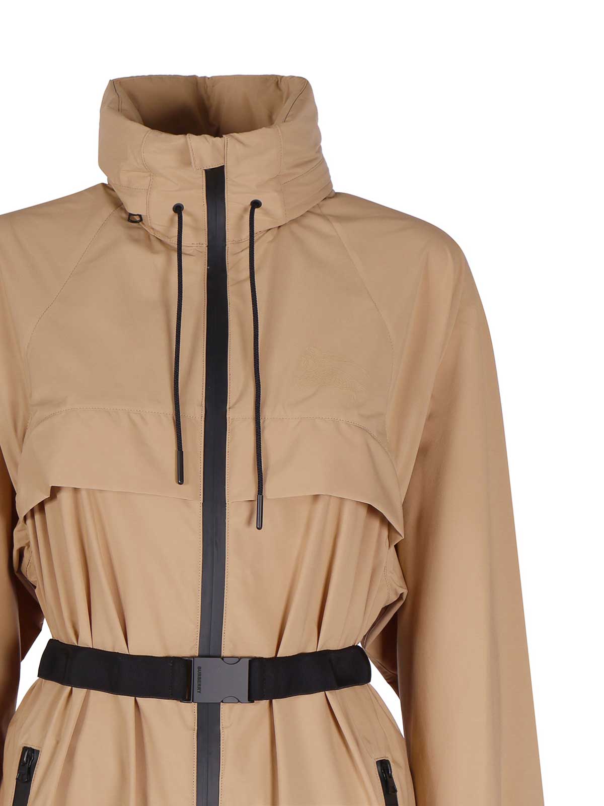 コート BURBERRY EKD BELT PARKA Burberry EKD-print Belted Parka | Black | FARFETCH JO