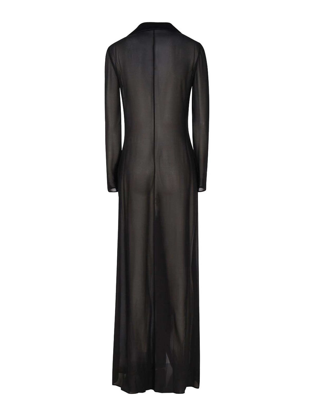 Dolce & Gabbana ロングコート - 黒|F0W0WTFUAA1N0000