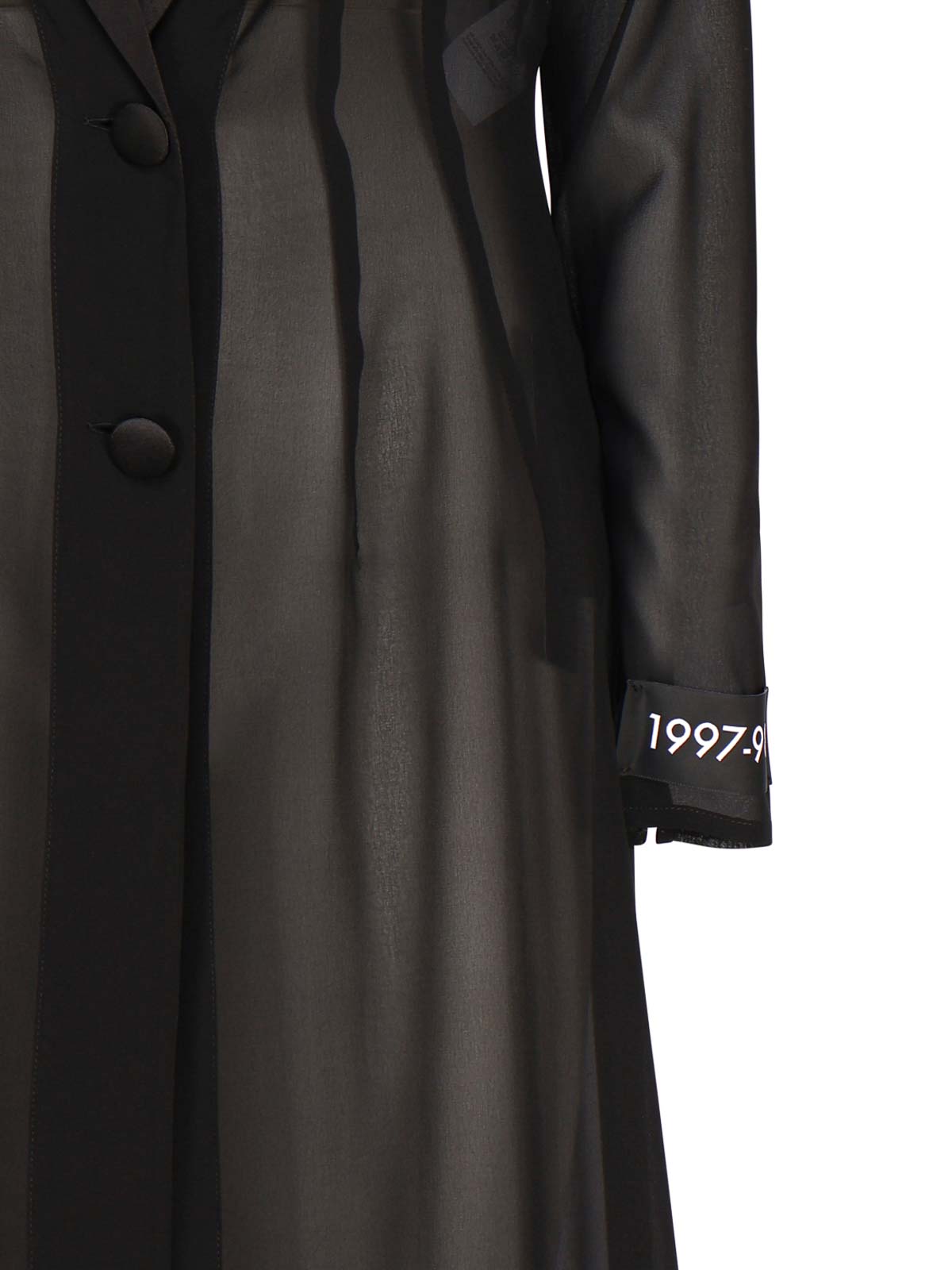 Dolce & Gabbana ロングコート - 黒|F0W0WTFUAA1N0000