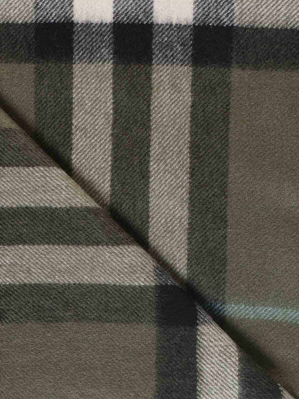 Burberry Burberry check cashmere scarf - Black - Women | 8077885 Burberry Burberry check cashmere scarf - Black - Women | 8077885