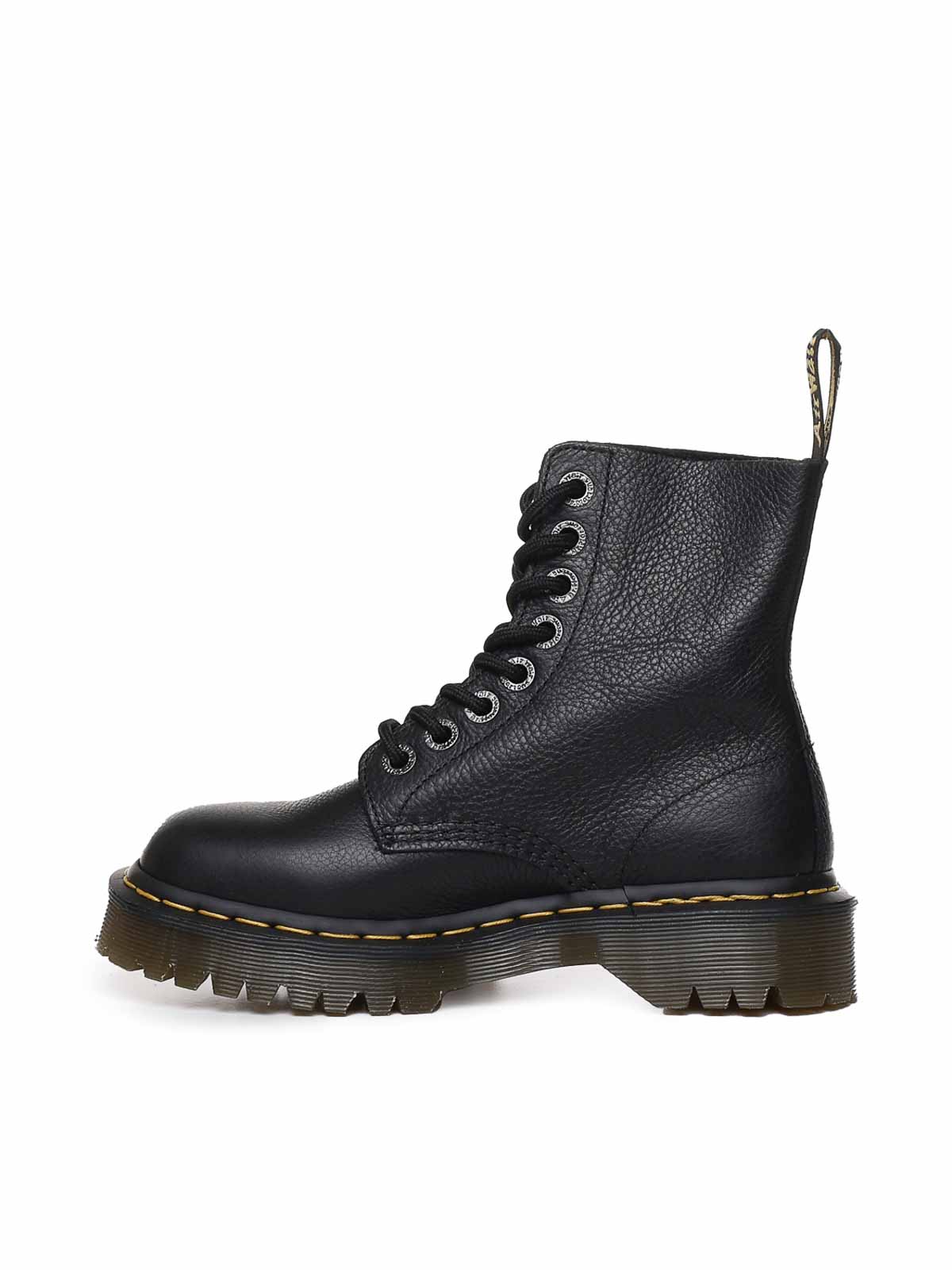 Shop Dr. Martens' Pascal Bex Pisa 1460 Leather Lace-up Boots In Black