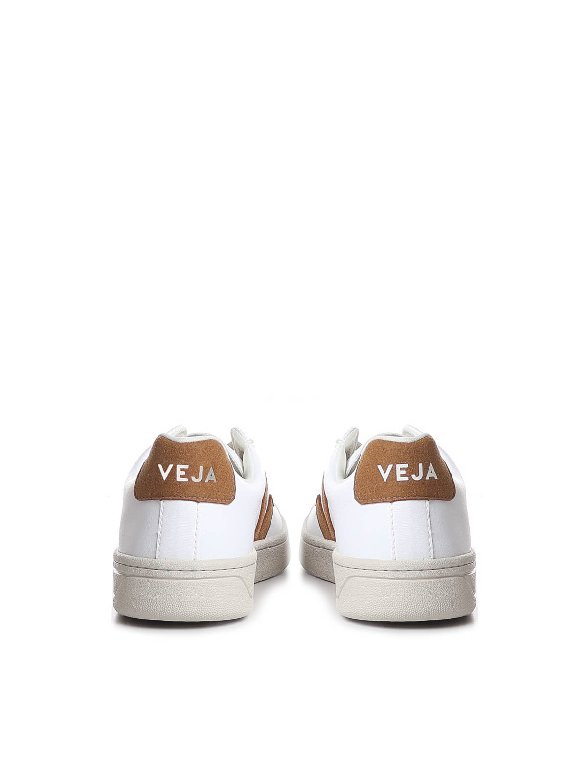 Shop Veja Sneakers With Logo In Camel