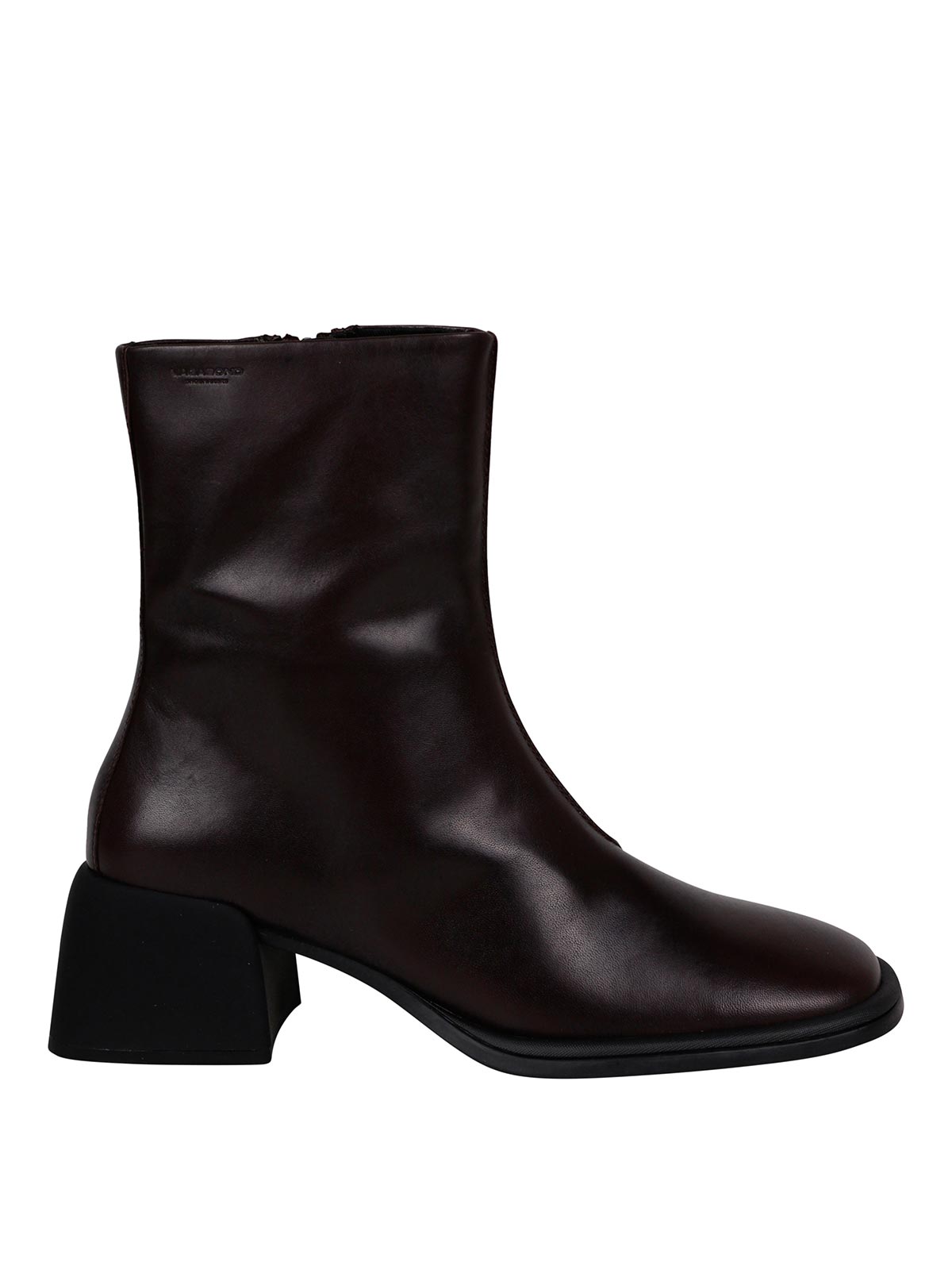 Vagabond Anxiety Ankle Boots In Brown
