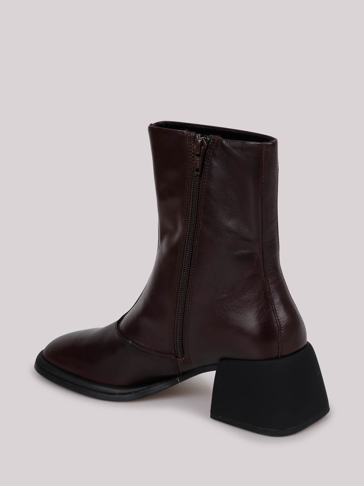 Shop Vagabond Anxiety Ankle Boots In Brown