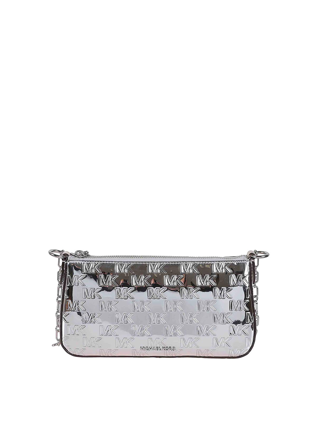 Michael Kors Empire Bag In Silver