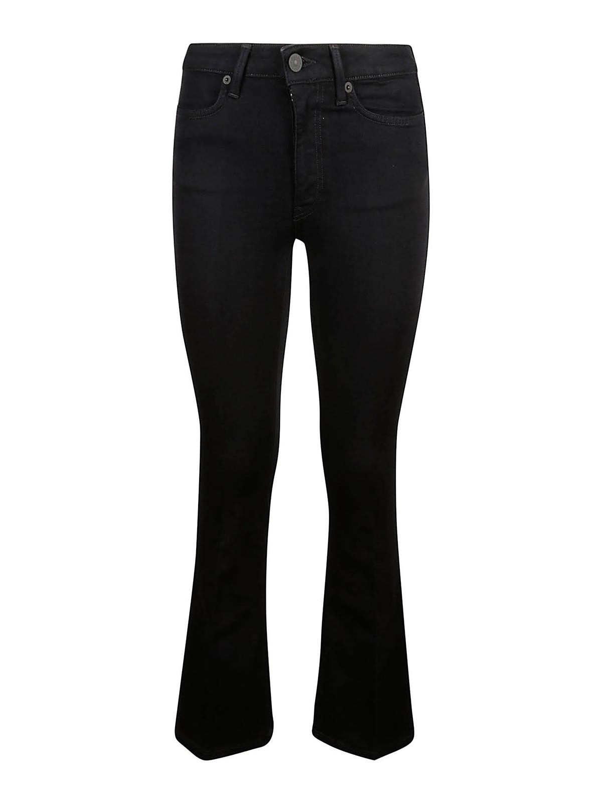 Shop Dondup Jeans Boot-cut - Negro In Black