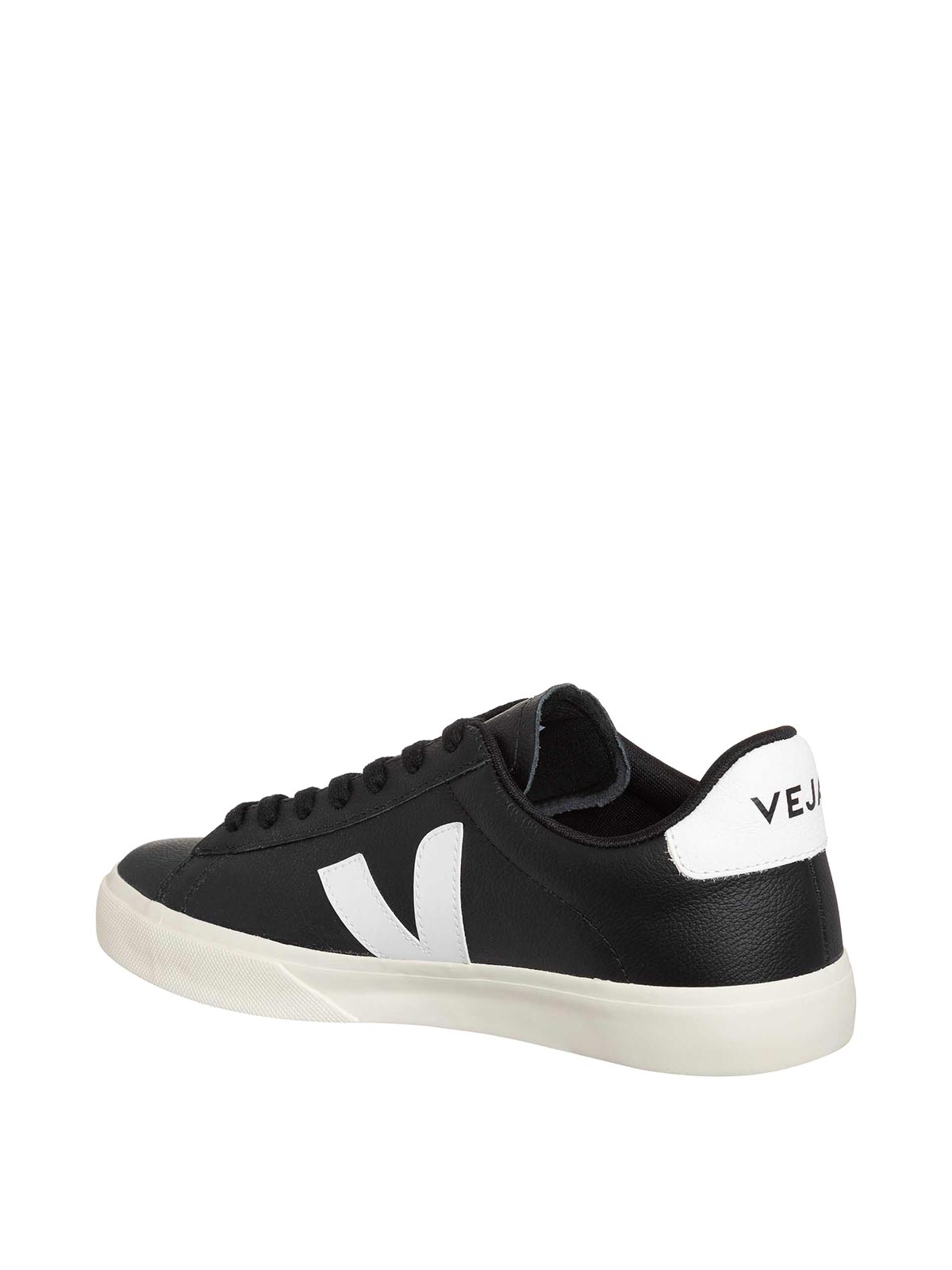 Shop Veja Sneaker In Black Leather