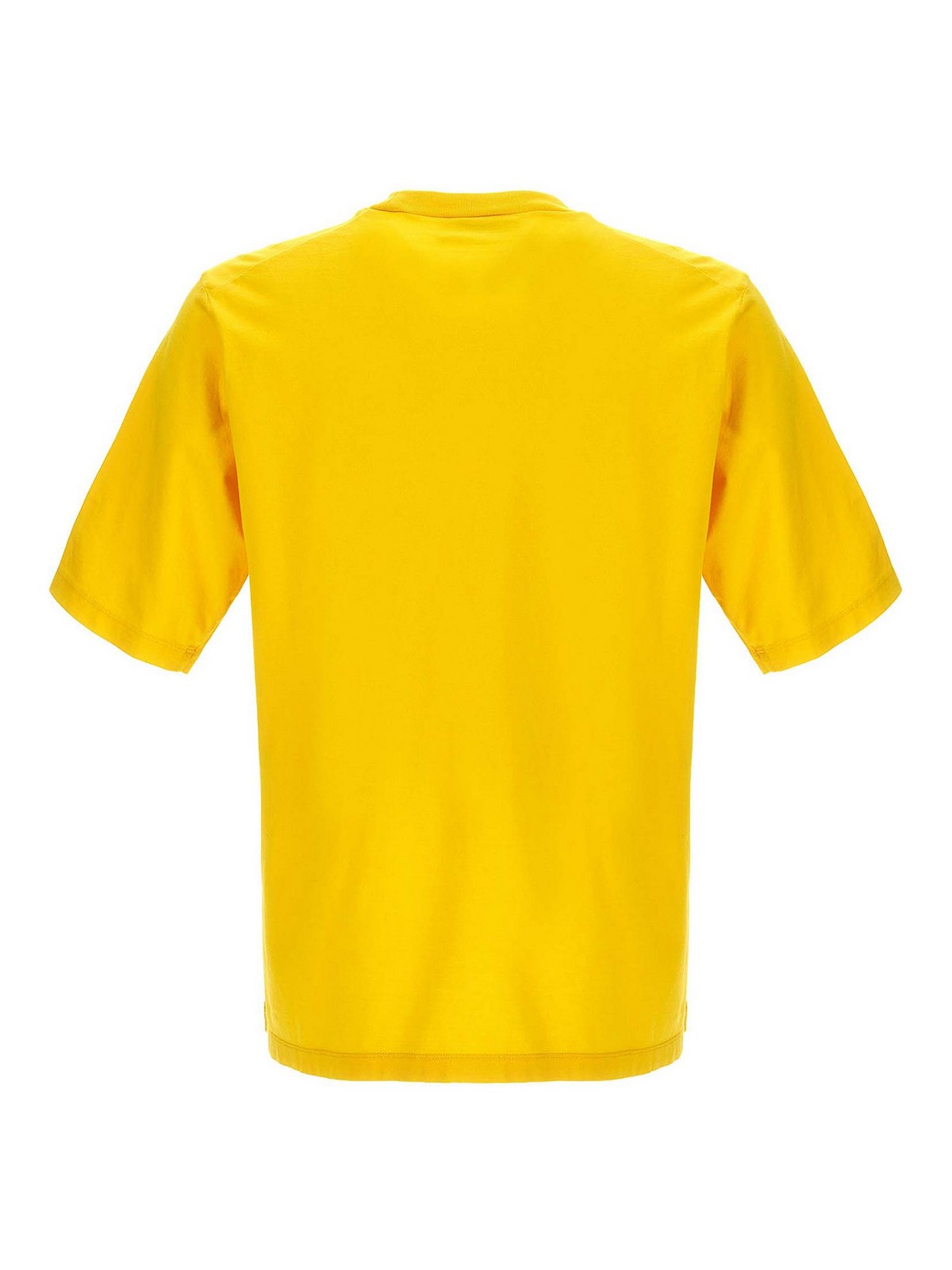 Shop Dsquared2 T-shirt In Yellow