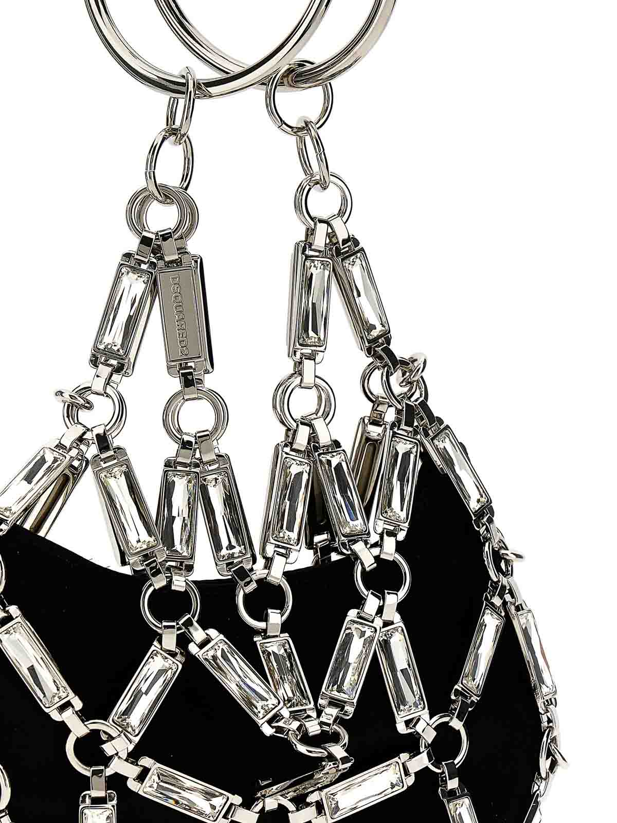 Dsquared2 cage handbag - Black - Women | HBW005559206980M777