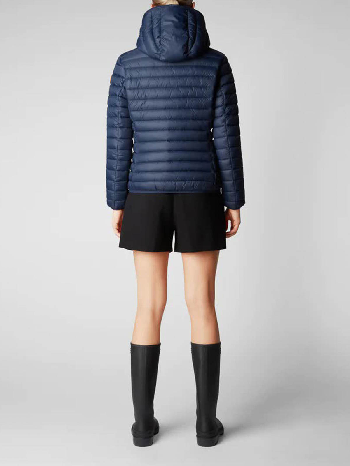 Shop Save The Duck Daisy Padded Jacket In Dark Blue